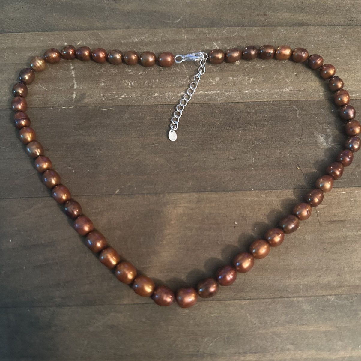 Other GSJ chocolate brown cultured freshwater pearl necklace Size ONE SIZE - 2 Thumbnail