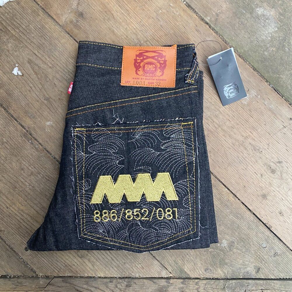 RMC Jeans × Vintage BNWT Vintage Red Monkey Company Embroidered Jeans Size 32 Size US 32 / EU 48 - 6 Thumbnail
