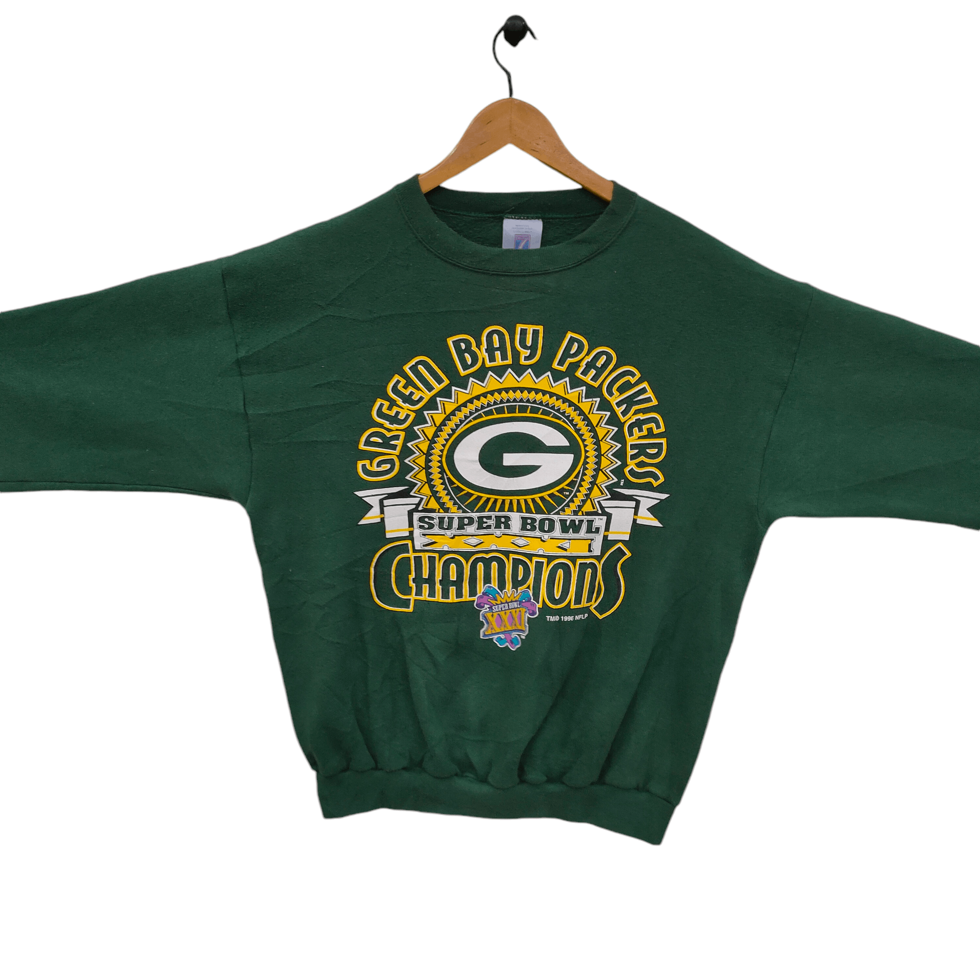 Logo 7 × NFL × Vintage 90s Green Bay Packers Vintage Logo 7 NFL 1996 Super Bowl Size US L / EU 52-54 / 3 - 2 Thumbnail
