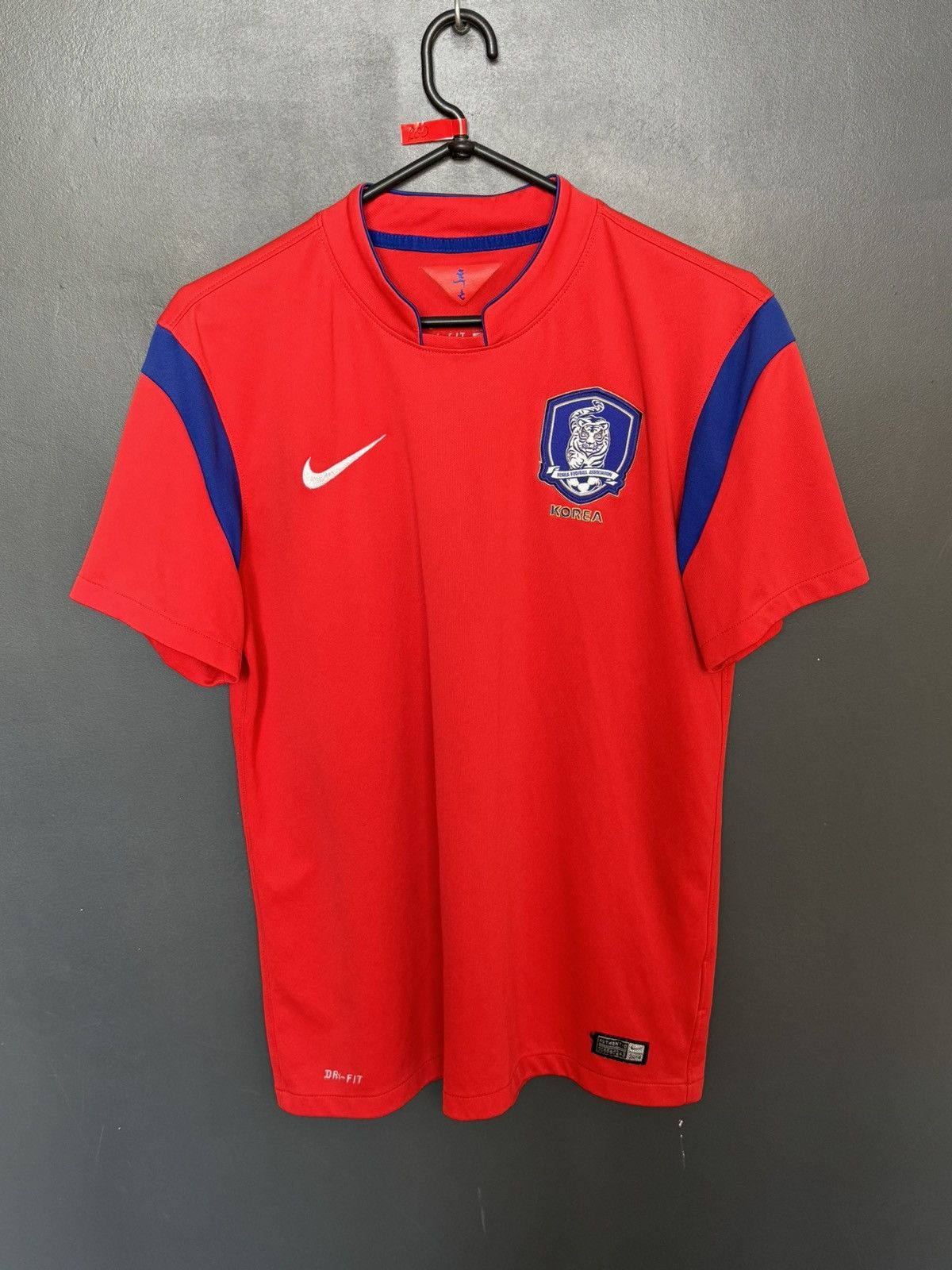 Nike South Korea National Team 14/15 Home Football Jersey T-Shirt Size US L / EU 52-54 / 3 - 1 Thumbnail