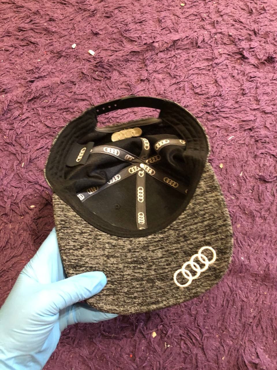 Audi Y2K Hats print Vintage one size streetwear Audi Cap Size ONE SIZE - 13 Thumbnail