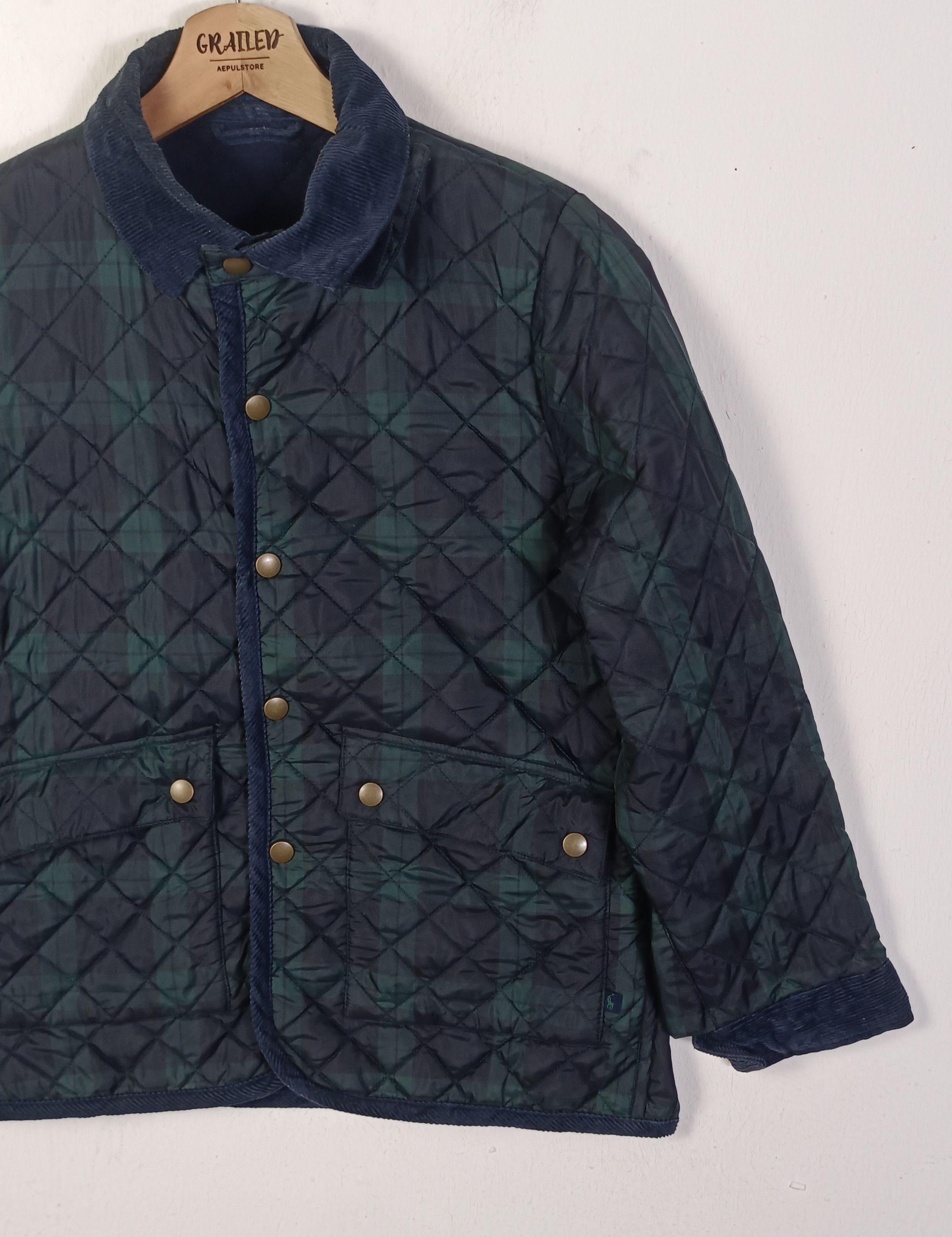Ralph Lauren Ralph Lauren Quilted Men Jacket Size US S / EU 44-46 / 1 - 5 Thumbnail