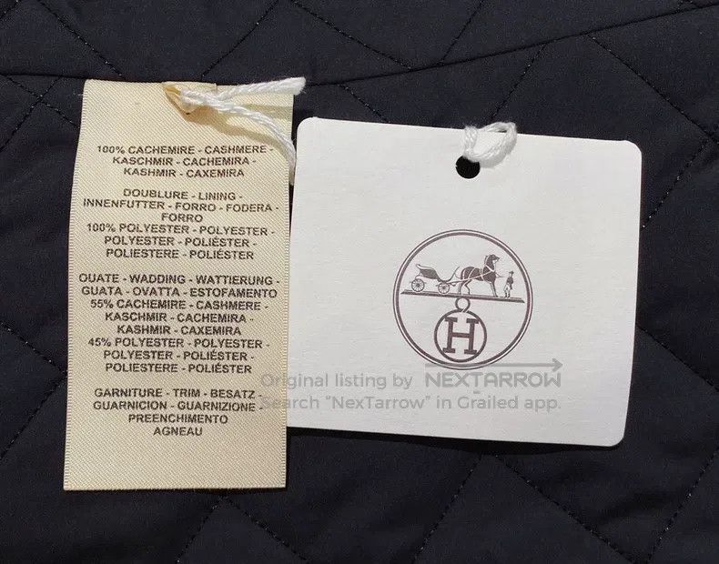 Hermes Hermes Black Asymmetrical Zip-Up Jacket Size XS / US 0-2 / IT 36-38 - 6 Thumbnail