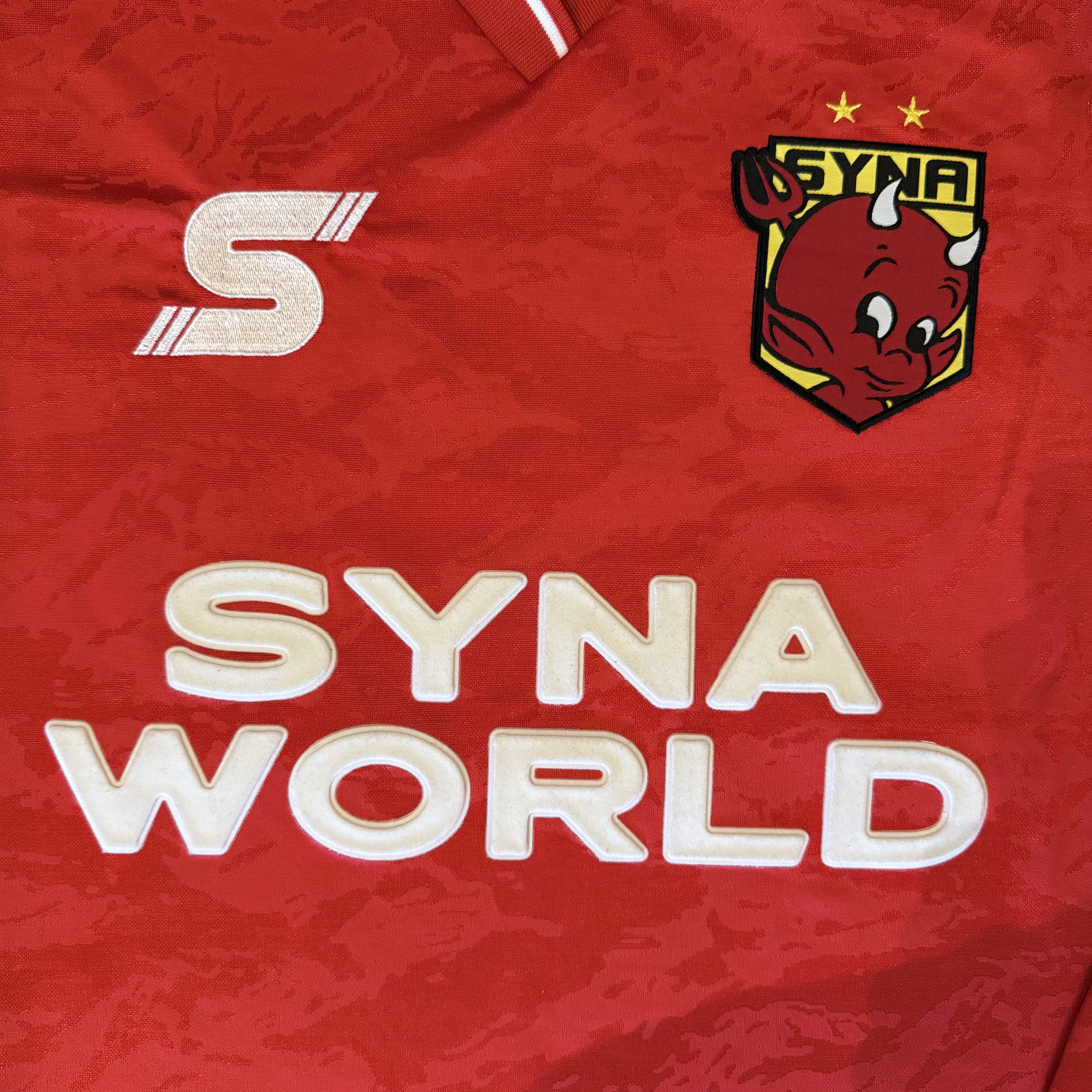 Syna World Syna Central Cee Red Footy Jersey Size Small Limited Edition Size US S / EU 44-46 / 1 - 8 Thumbnail