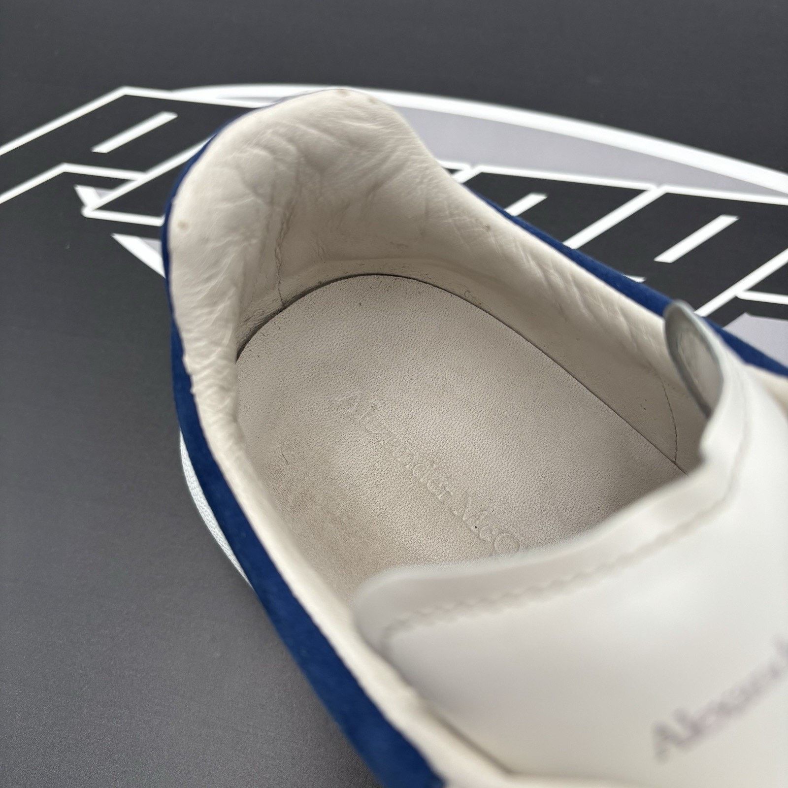 Alexander McQueen Alexander McQueen Oversized ' White, Blue ' | GREAT COND! Size US 12 / EU 45 - 16 Thumbnail