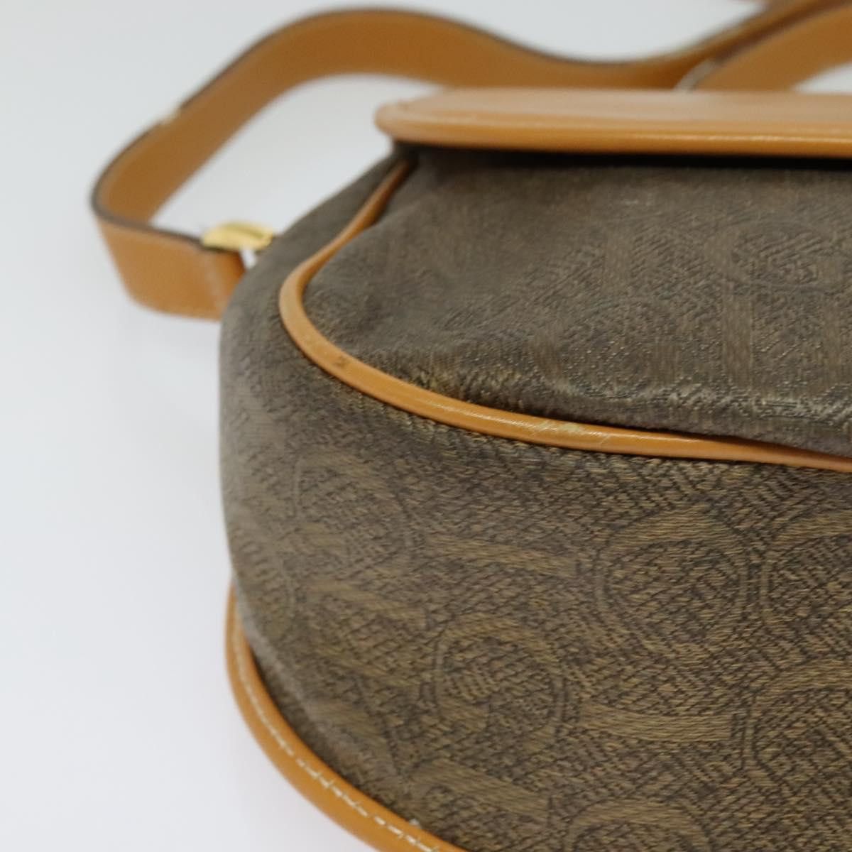 Gucci GUCCI Shoulder Bag Pvc Brown Gold 001 084 001 084 Size ONE SIZE - 10 Thumbnail
