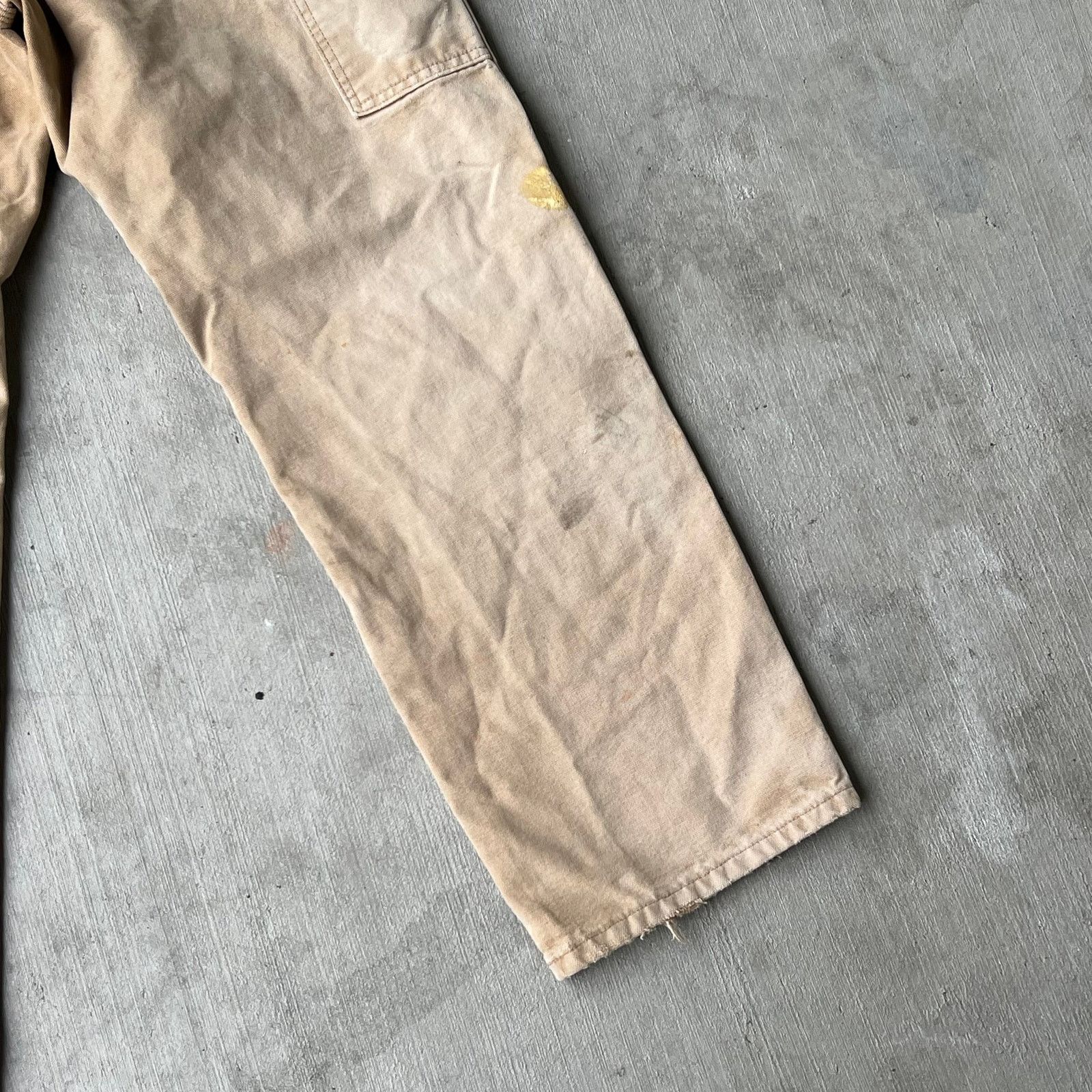Carhartt × Vintage Carhartt brown double knee work wear carpenter pants Size US 32 / EU 48 - 12 Thumbnail