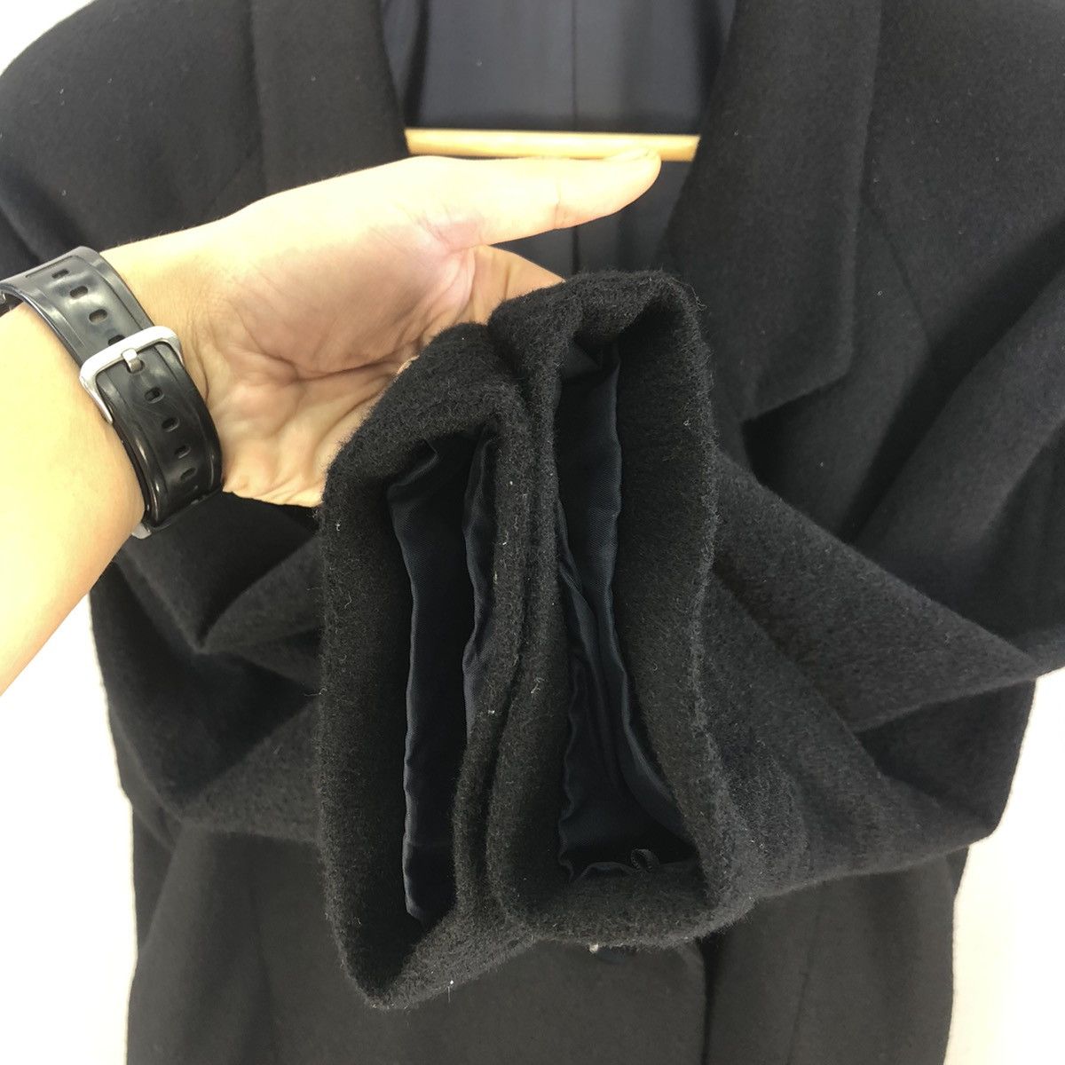 Japanese Brand City Elegance Japan Cashmere Blend Long Coat Jacket Size US M / EU 48-50 / 2 - 10 Thumbnail