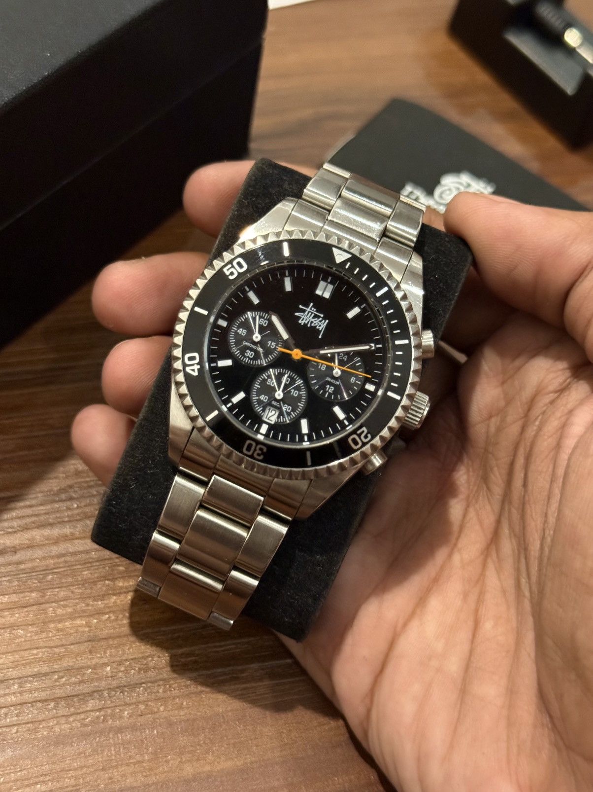 Stussy Stussy Crewsader Limited Edition Silver Watch 2009 (RARE) Size ONE SIZE - 2 Thumbnail
