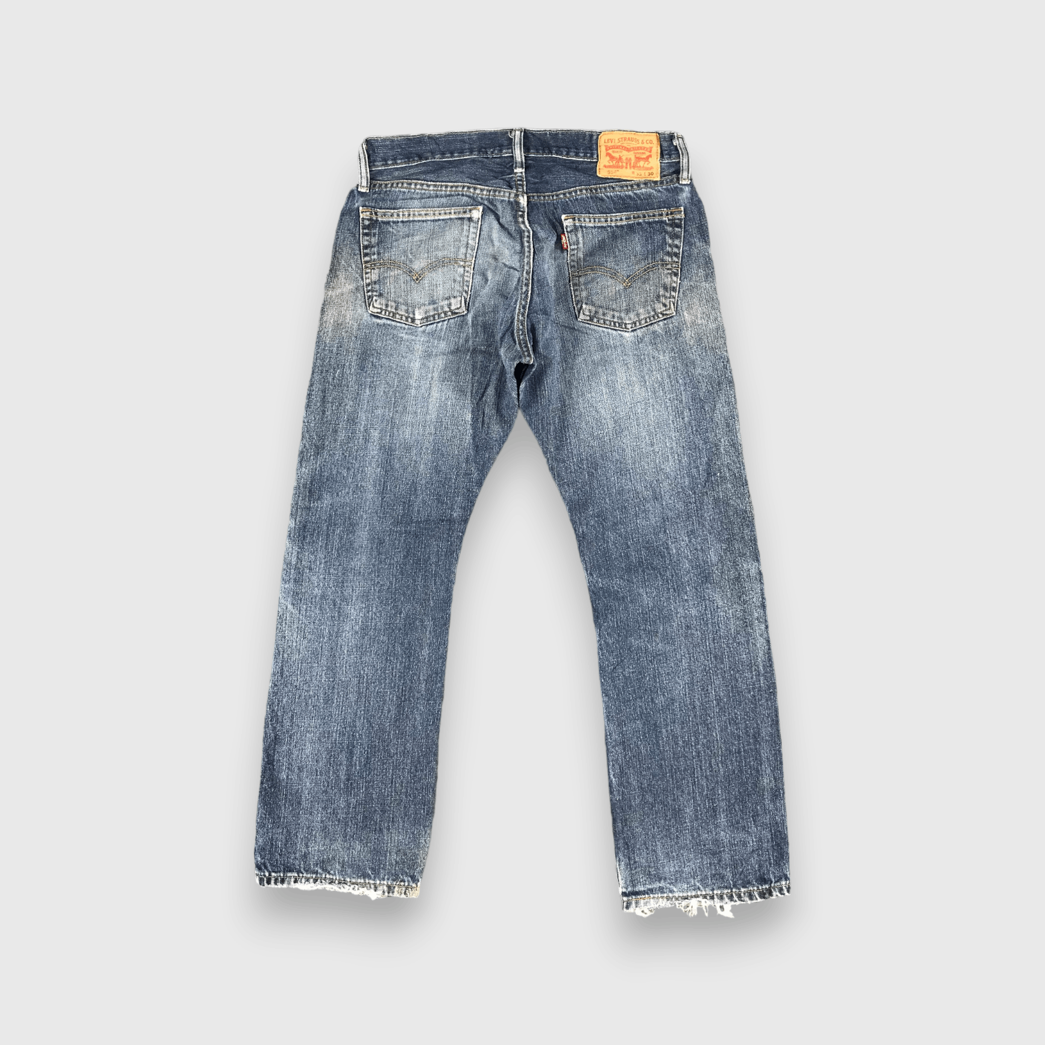 Levi's Vintage Blue Wash Levis 514 Jeans-J2586 Size US 33 - 2 Thumbnail