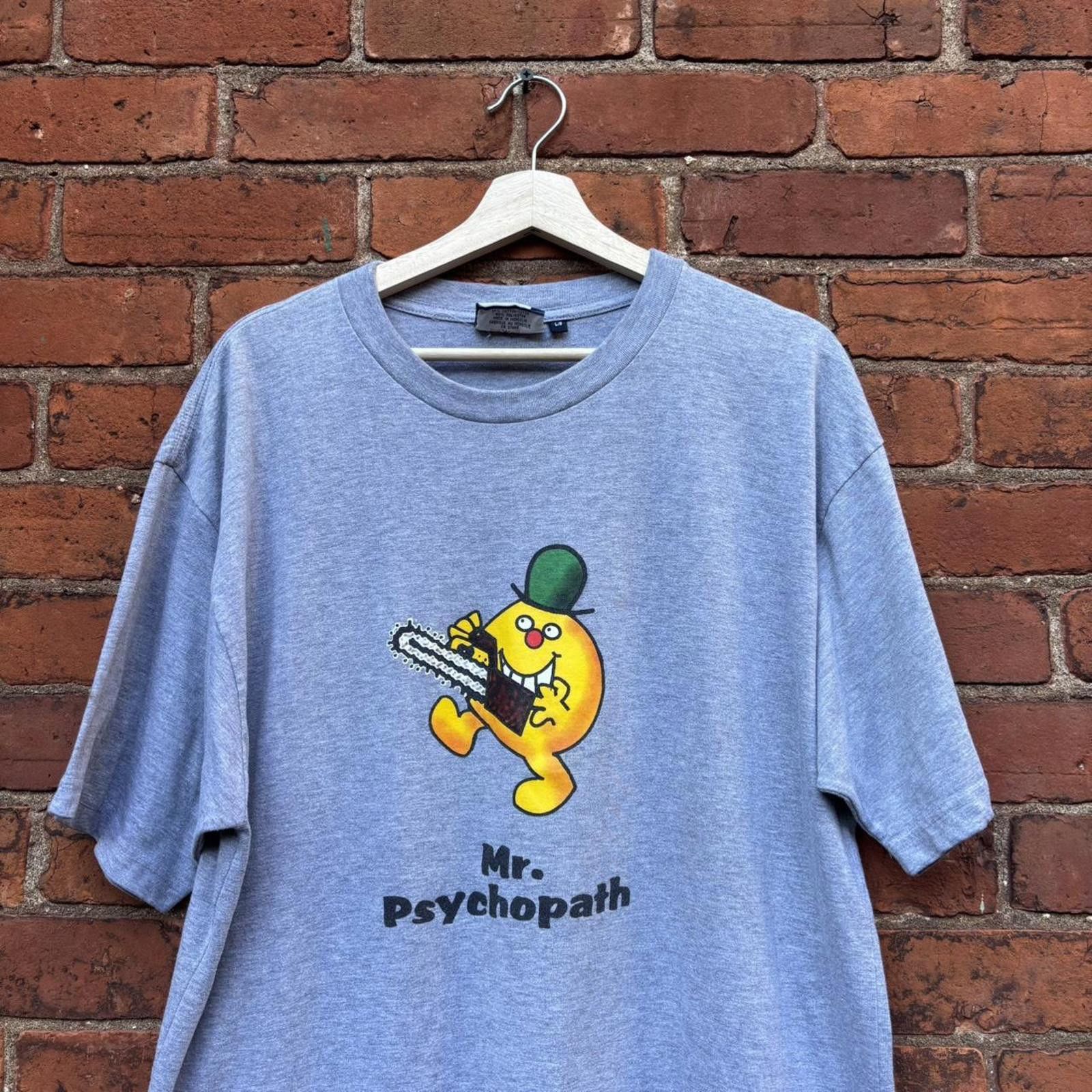 Other Vintage Mr psychopath t shirt 00s L/XL Size US XL / EU 56 / 4 - 2 Thumbnail