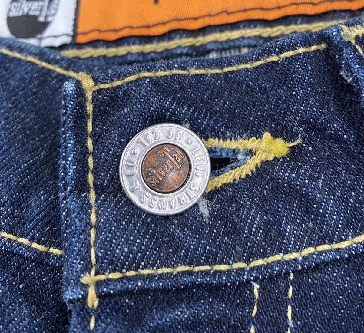 Other VTG 80’s Levi’s SilverTab Flare Jeans Women’s SZ 28” Waist Size 28" / US 6 / IT 42 - 3 Thumbnail
