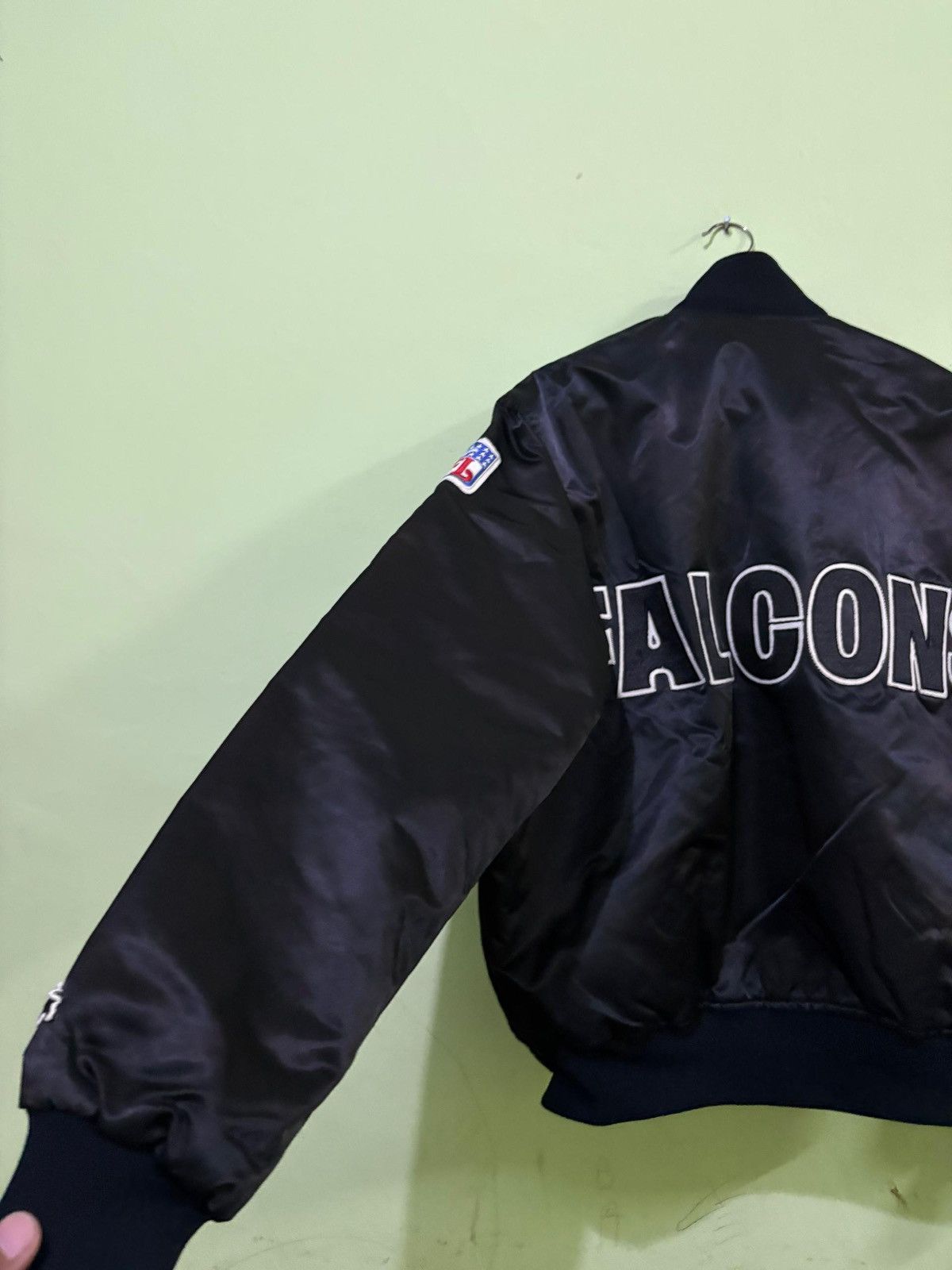NFL × Starter VTG 80’s Atlanta Falcons Jacket Design NFL Jacket Size US L / EU 52-54 / 3 - 7 Thumbnail