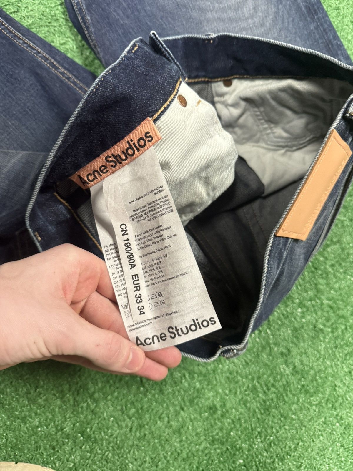 Acne Studios Acne studios wide leg flare denim Size US 34 / EU 50 - 4 Thumbnail