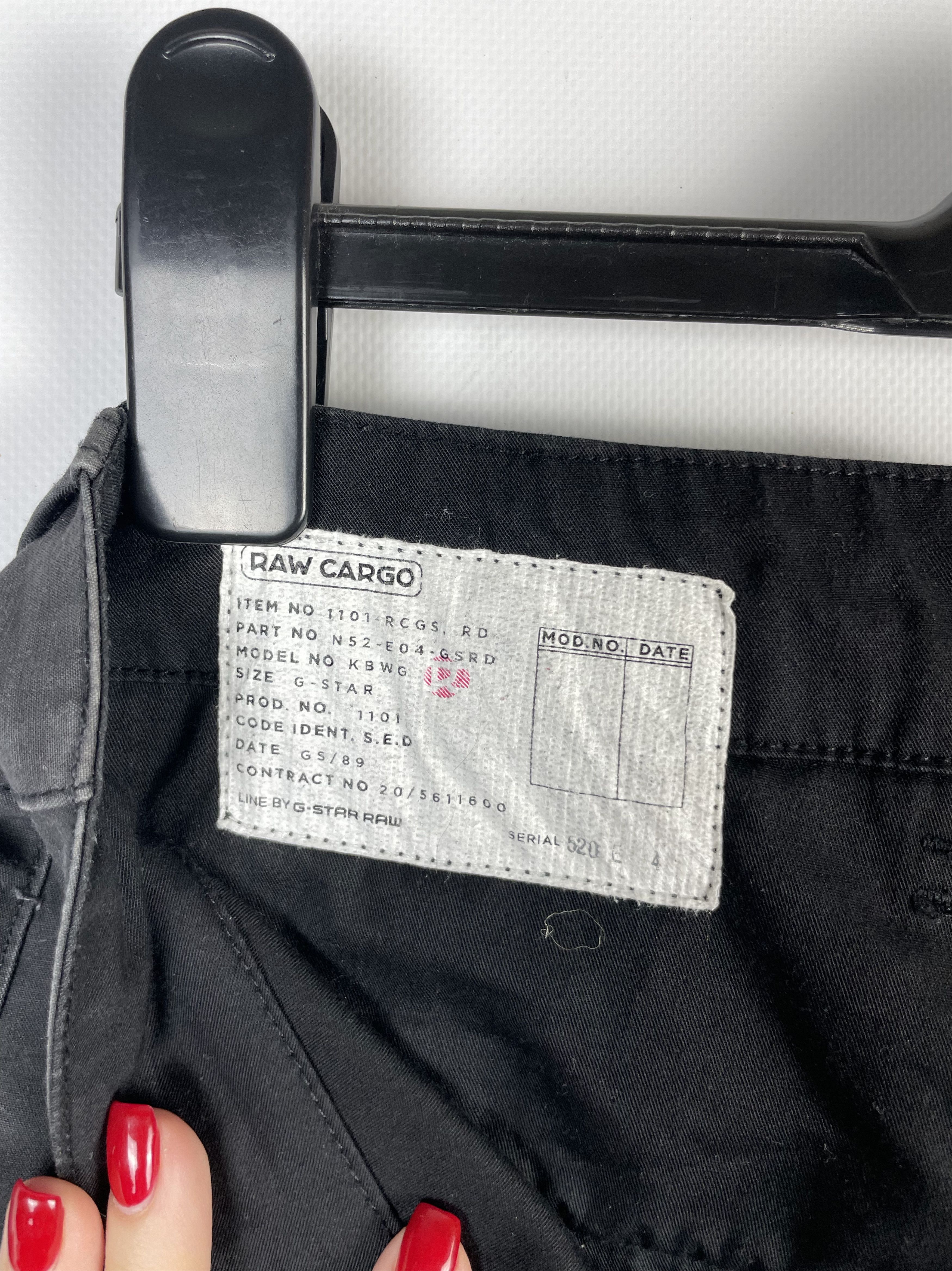 G-Star Vintage G Star Raw Cargo Pants Denim Jeans Mens Size US 32 / EU 48 - 6 Thumbnail