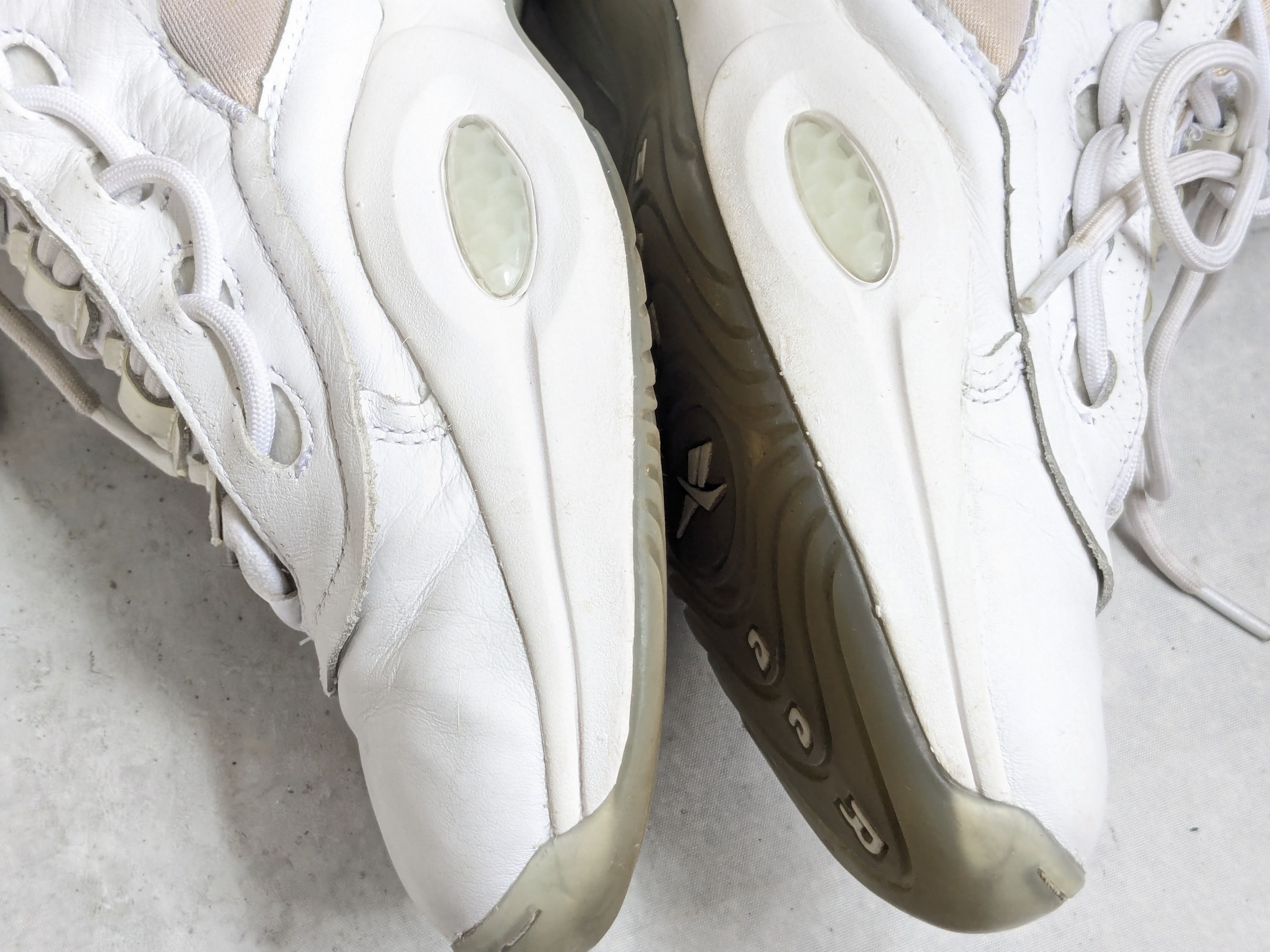 Maison Margiela × Reebok Maison Margiela Reebok Question White 11.5 Leather High Size US 11.5 / EU 44-45 - 9 Thumbnail