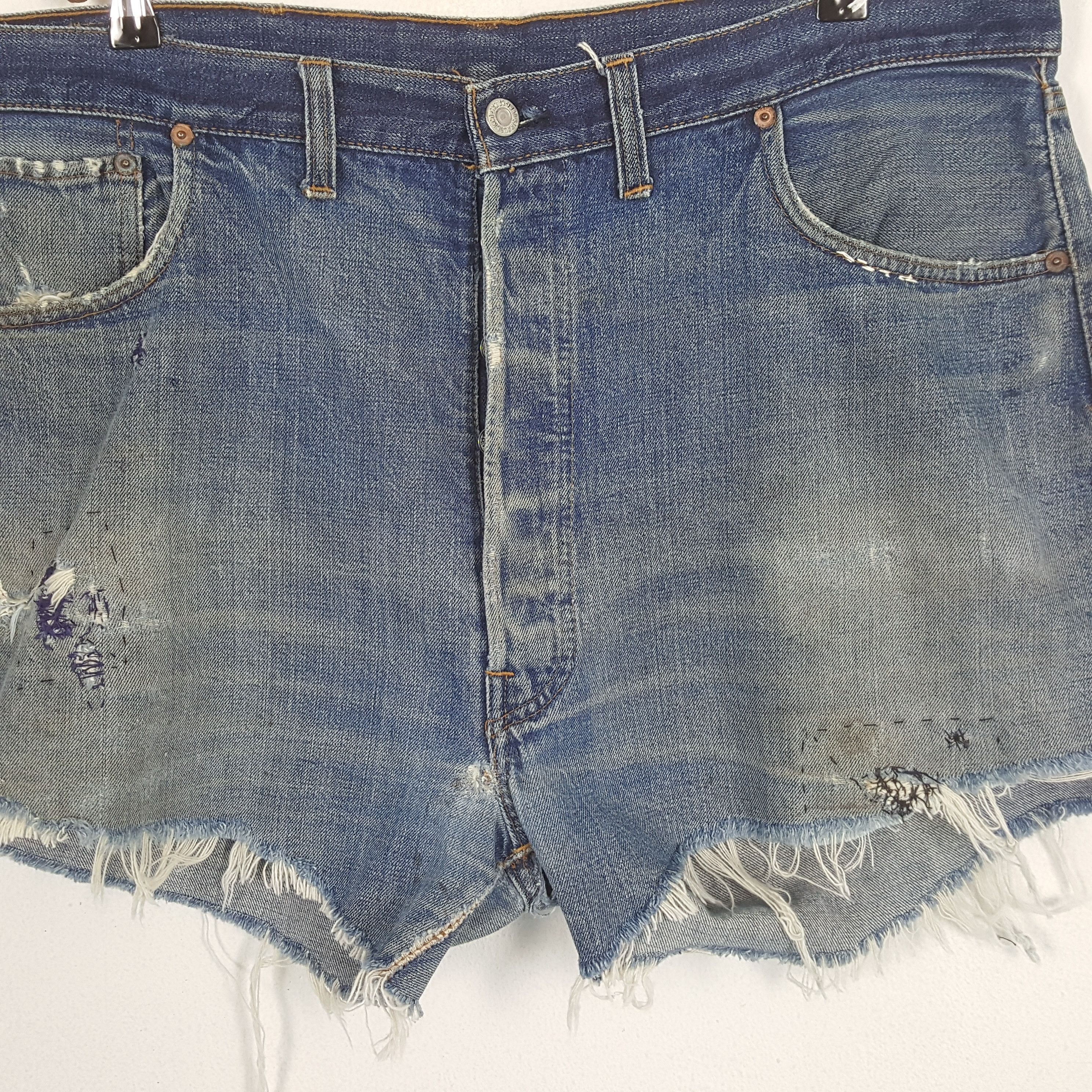 Levi's × Levi's Vintage Clothing × Vintage Vintage LEVI'S 501 American Style Big E Distressed Jeans Size US 40 / EU 56 - 2 Thumbnail
