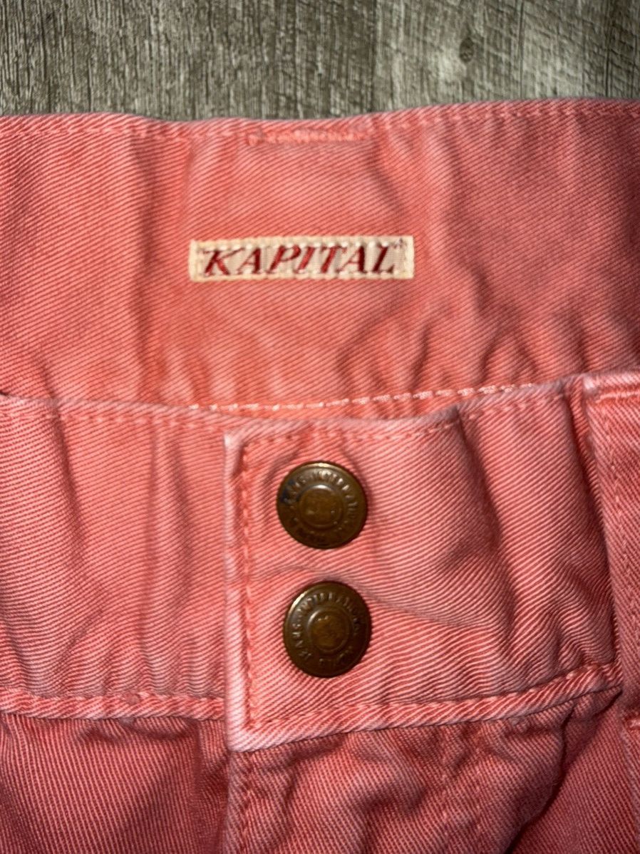 Kapital Kapital Pink 4 front pockets Cargo Denim Size US 32 / EU 48 - 3 Thumbnail