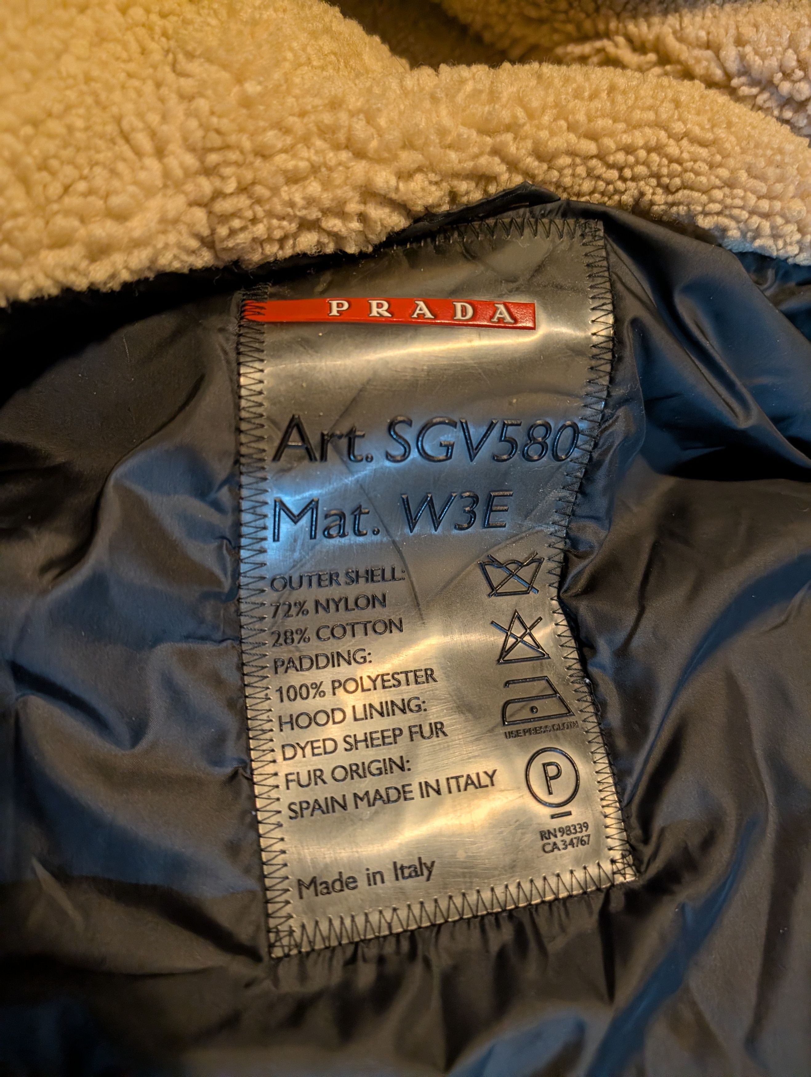 Prada Prada SGV580 Military Biker Ski Coat Parka Size US XL / EU 56 / 4 - 6 Thumbnail