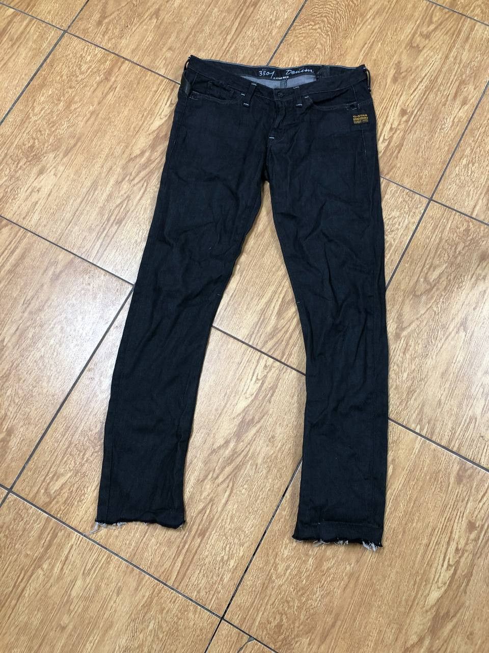 G-Star × Japanese Brand Crazy Crash Dirty Baggy Faded Jean Japan Avant Garde Style Size US 28 / EU 44 - 17 Thumbnail