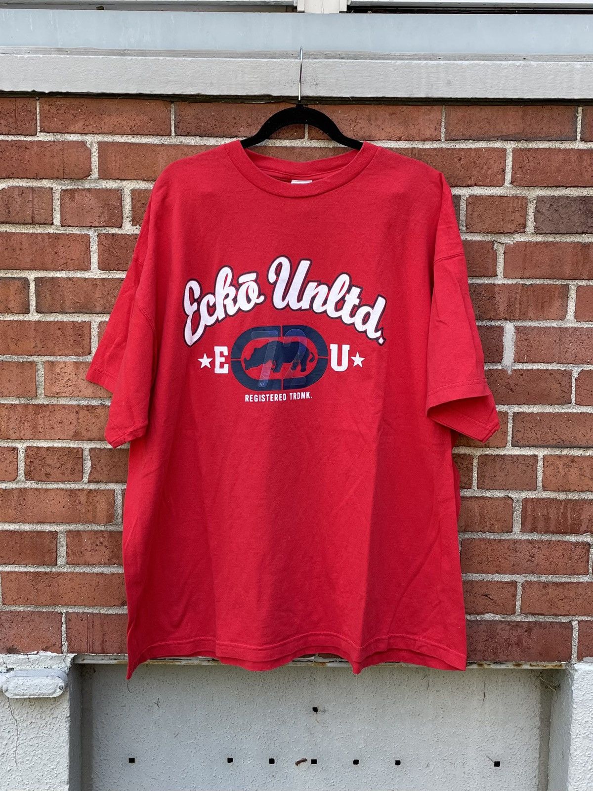 Ecko Unltd. Vintage y2k Ecko Unltd The Classic Graphic T Shirt Size US XXL / EU 58 / 5 - 1 Thumbnail