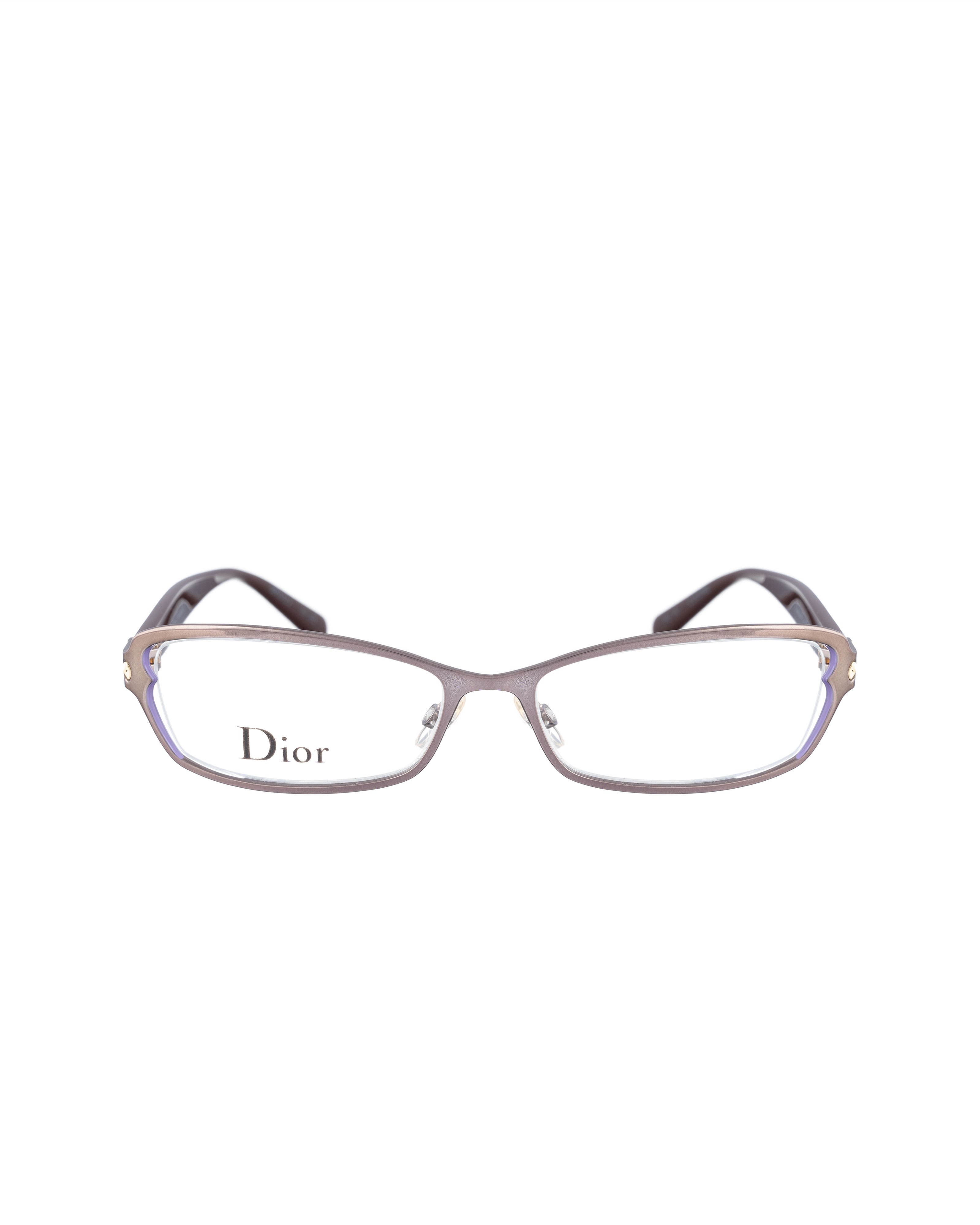 Dior Dior 00s Cocoa Brown Metallic Glasses Size ONE SIZE - 2 Thumbnail