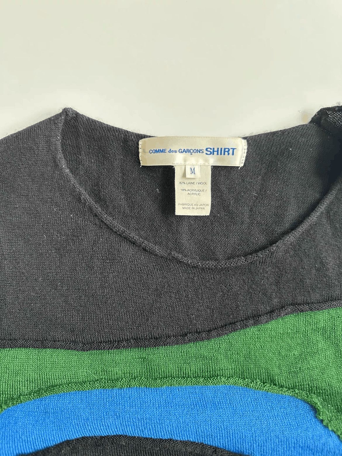 Comme des Garcons SHIRT Comme Des Garcons Shirt Joint Patches Knitwear-2508 Size US M / EU 48-50 / 2 - 4 Thumbnail
