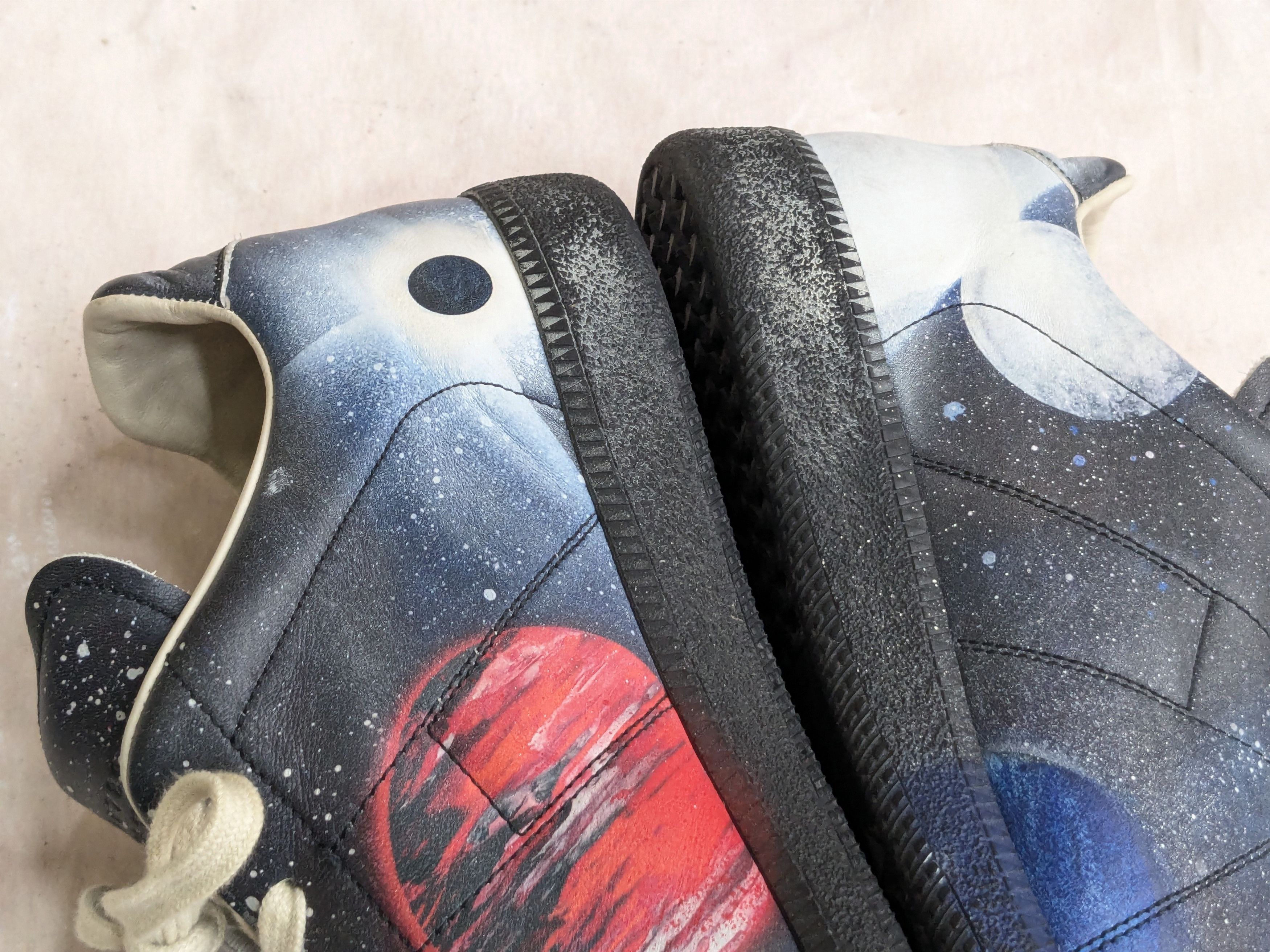 Maison Margiela Maison Margiela Replica GAT Galaxy 12 45 Low Tops Size US 12 / EU 45 - 11 Thumbnail