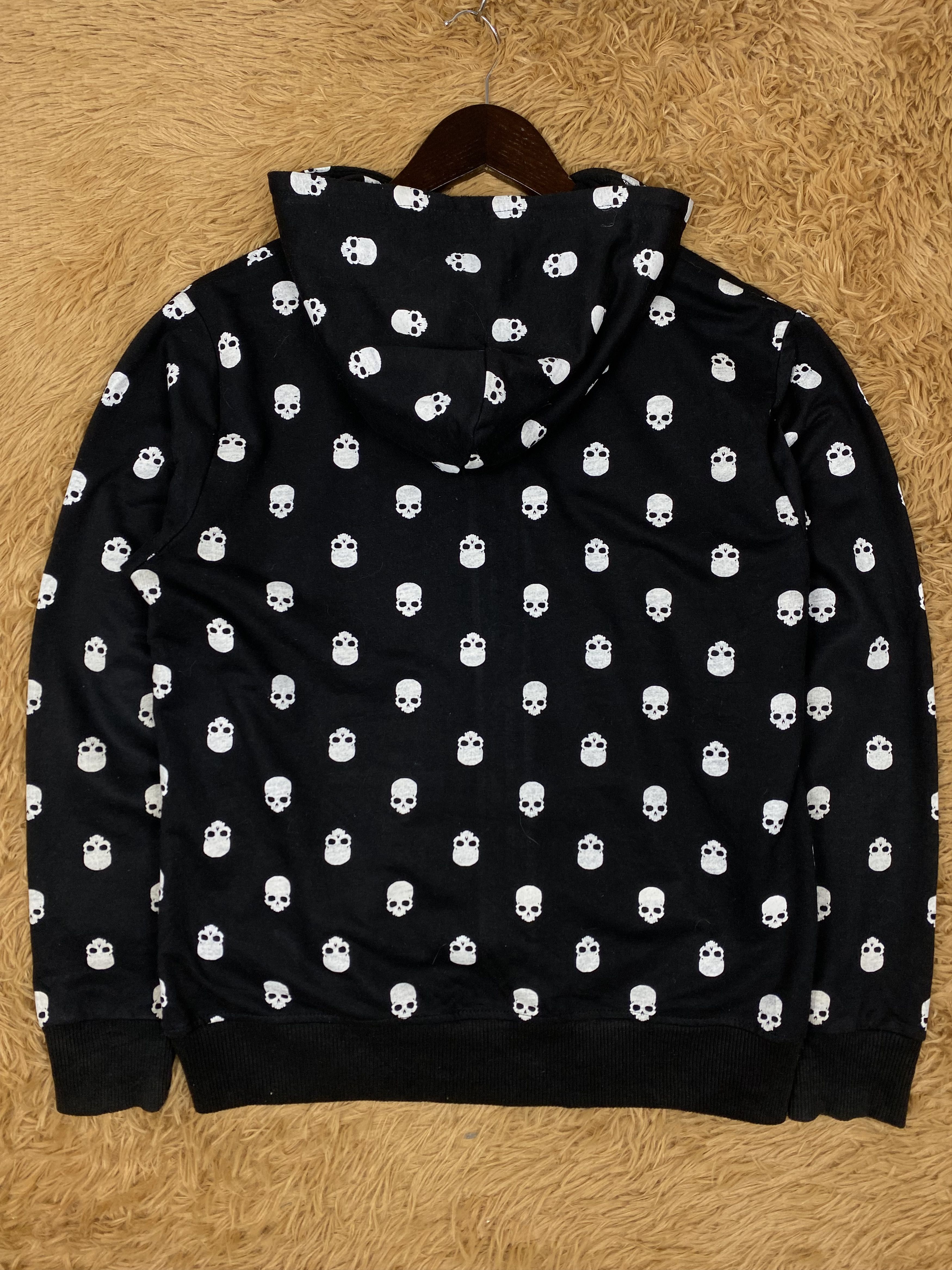 Japanese Brand Vintage Skull Hoodies PS0277 Size US L / EU 52-54 / 3 - 6 Thumbnail