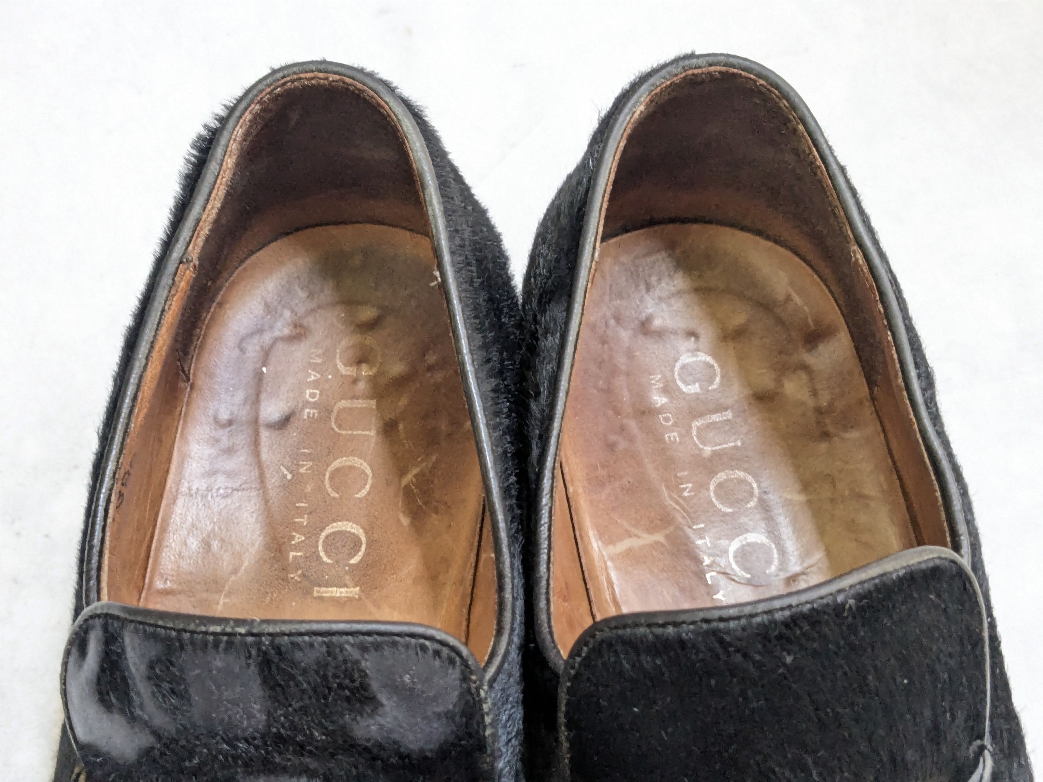Gucci Gucci Horsebit Loafers Black Pony Hair 9 Heeled Size US 9 / EU 42 - 3 Thumbnail