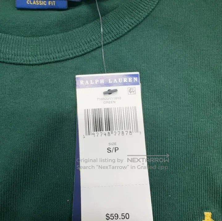 Polo Ralph Lauren Polo Ralph Lauren Solid Embroidered Round Neck Tee. Size US S / EU 44-46 / 1 - 6 Thumbnail