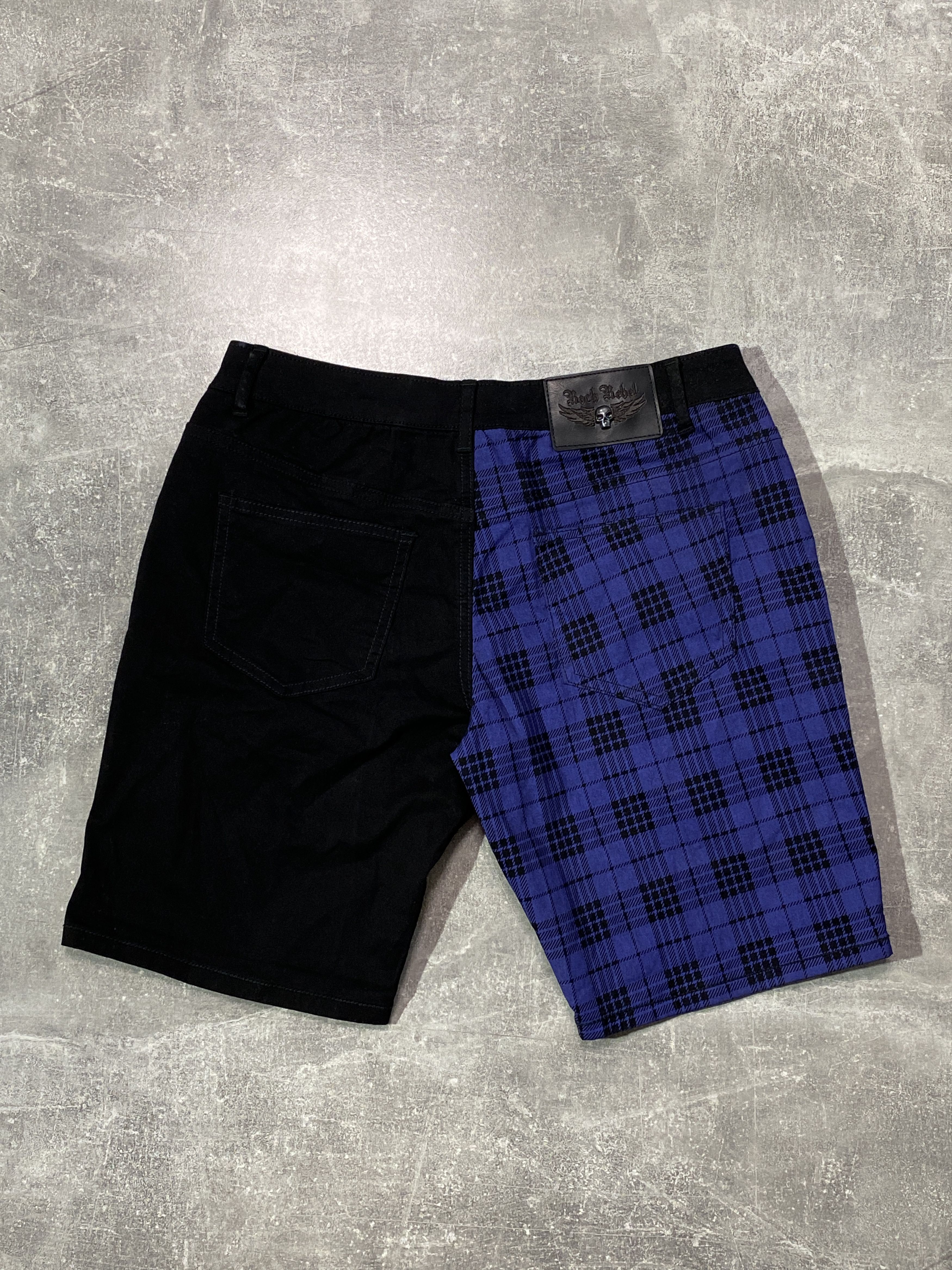 Black Label Vintage Y2K Black Label Gothic Chino Shorts Size US 30 / EU 46 - 2 Thumbnail