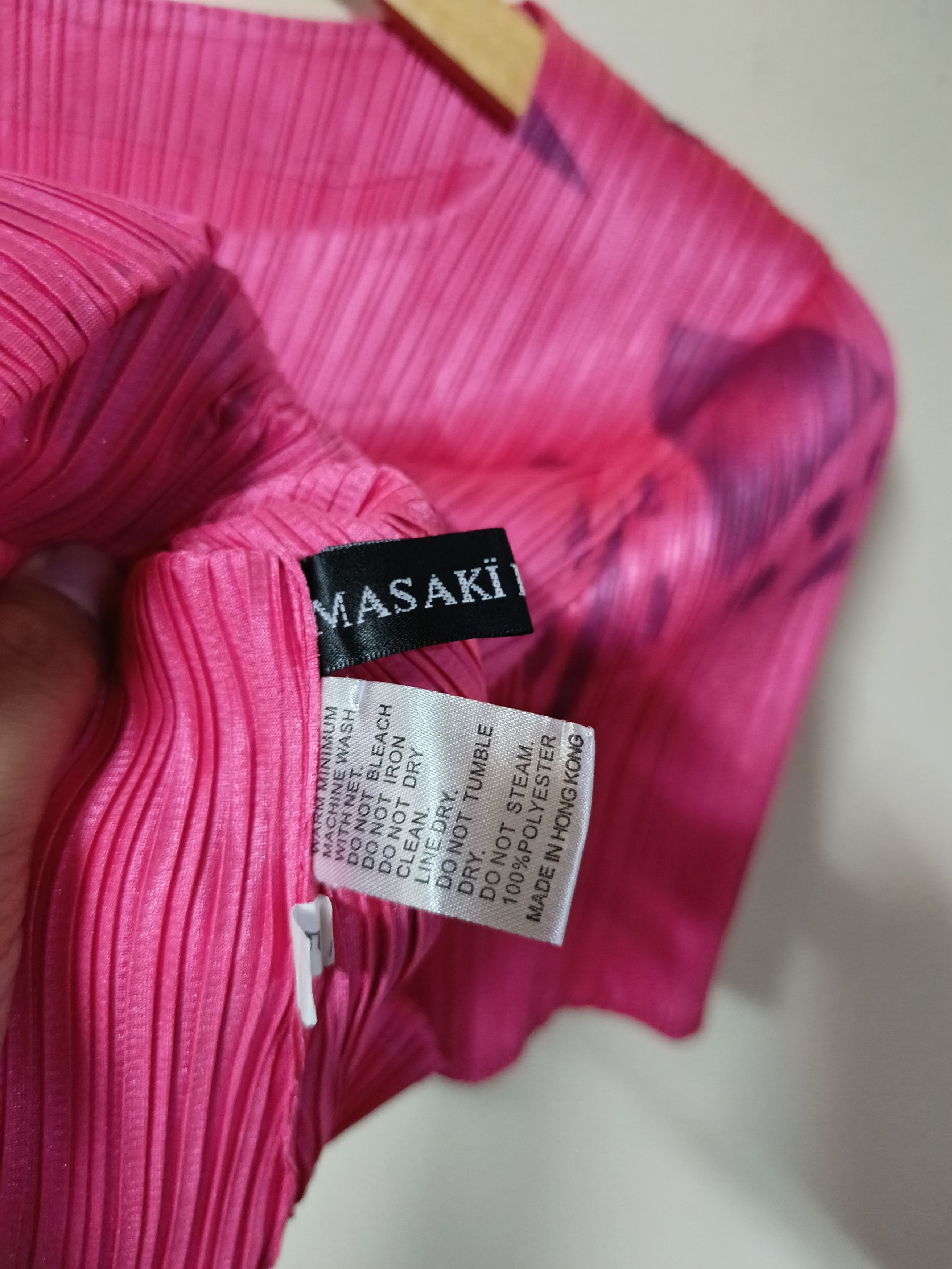 Japanese Brand Masaki Matsuoka pleated tops Size M / US 6-8 / IT 42-44 - 7 Thumbnail