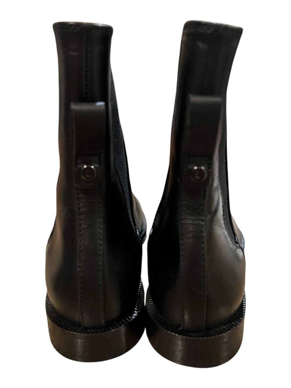 Lafayette 148 Lafayette 148 Barrett Leather Chelsea Booties Black 38.5 EU Size US 8.5 / IT 38.5 - 9 Thumbnail