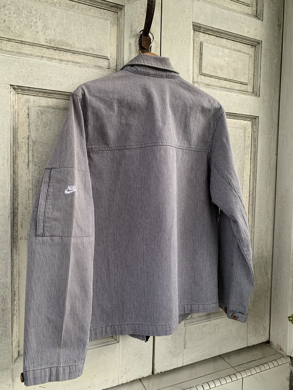 Nike Nike Lab NSRL Hickory Stripe Denim Jacket Size US M / EU 48-50 / 2 - 11 Thumbnail
