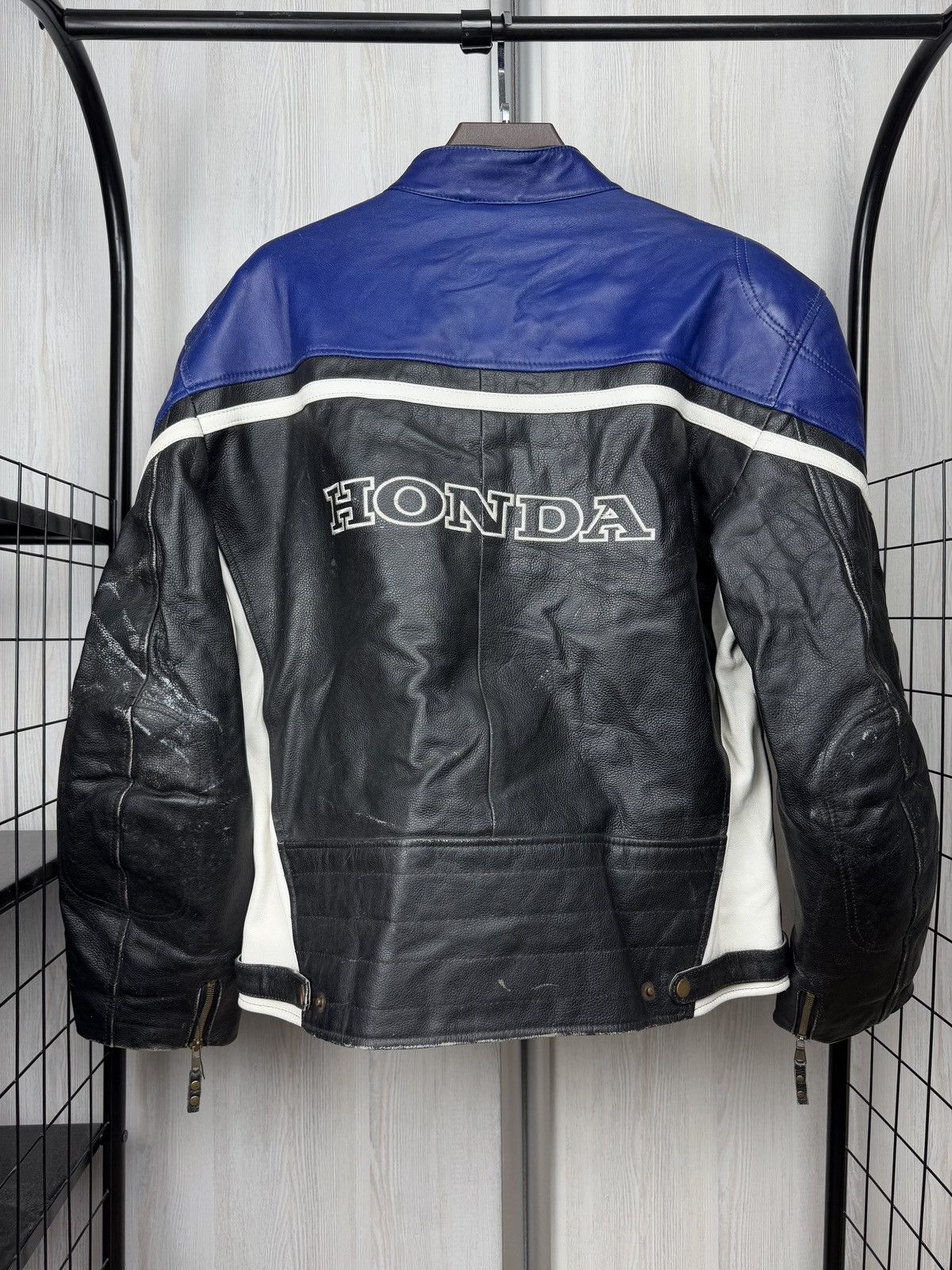 Honda Vintage Honda Repsol Motul Leather Moto Jacket w/ Protection Size US XXL / EU 58 / 5 - 10 Thumbnail