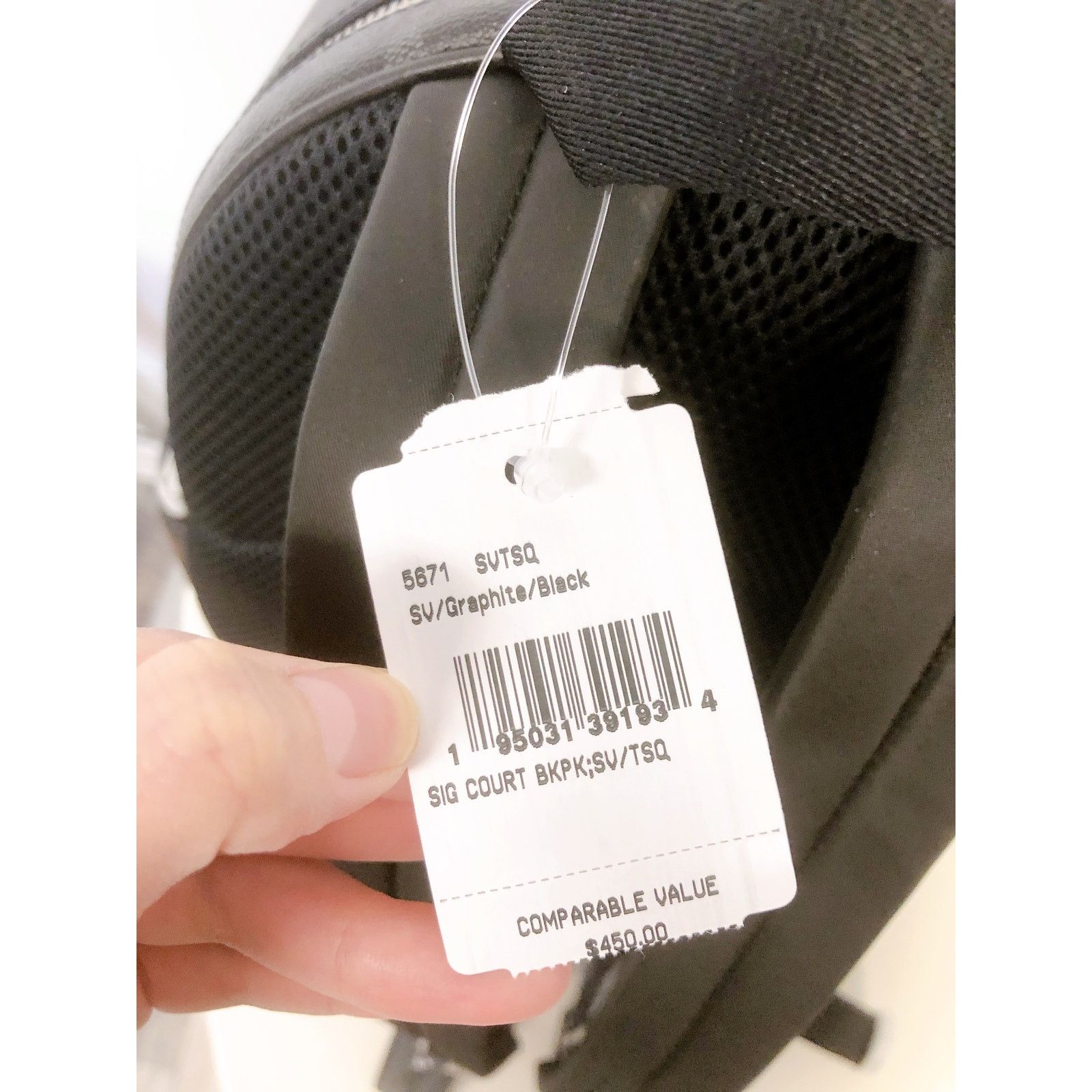 Coach Coach 5671 Court Backpack In Signature Canvas Size ONE SIZE - 8 Thumbnail