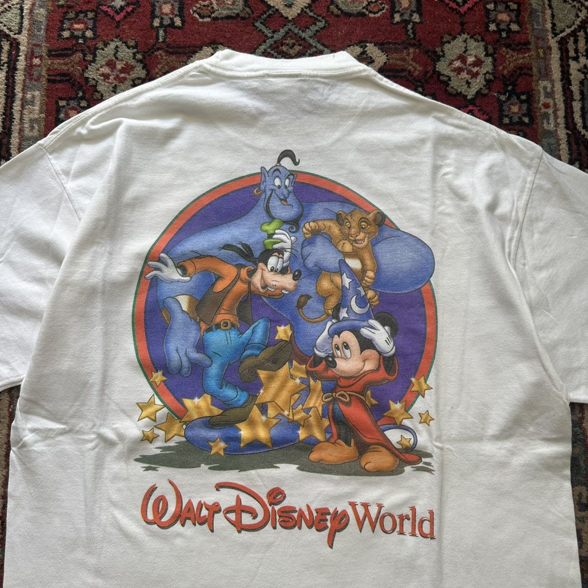 Vintage Vintage Walt Disney World 25th Anniversary Tee Double Sided Size US L / EU 52-54 / 3 - 4 Thumbnail