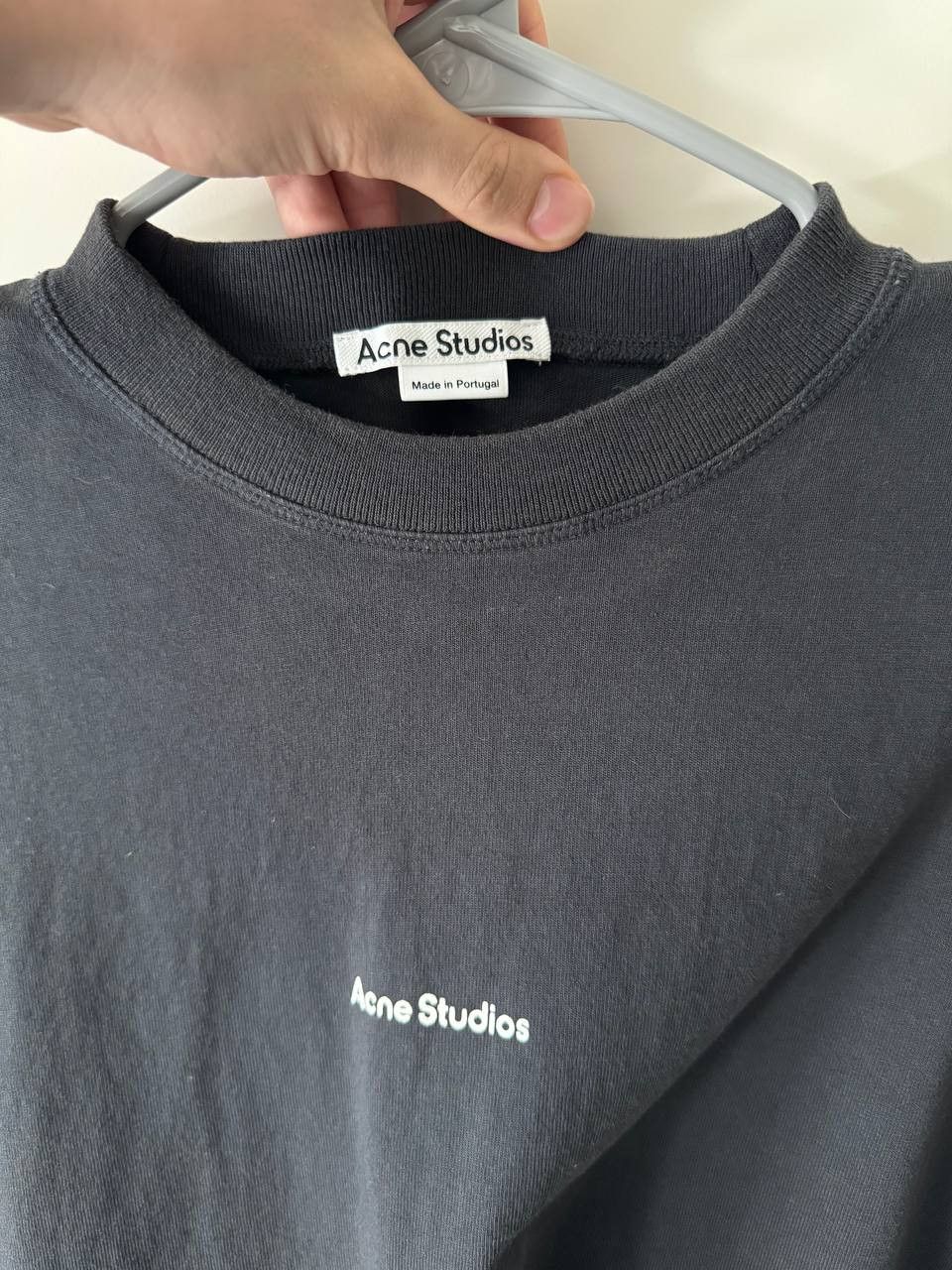 Acne Studios ACNE STUDIOS Black Printed T-Shirt Size US M / EU 48-50 / 2 - 2 Thumbnail