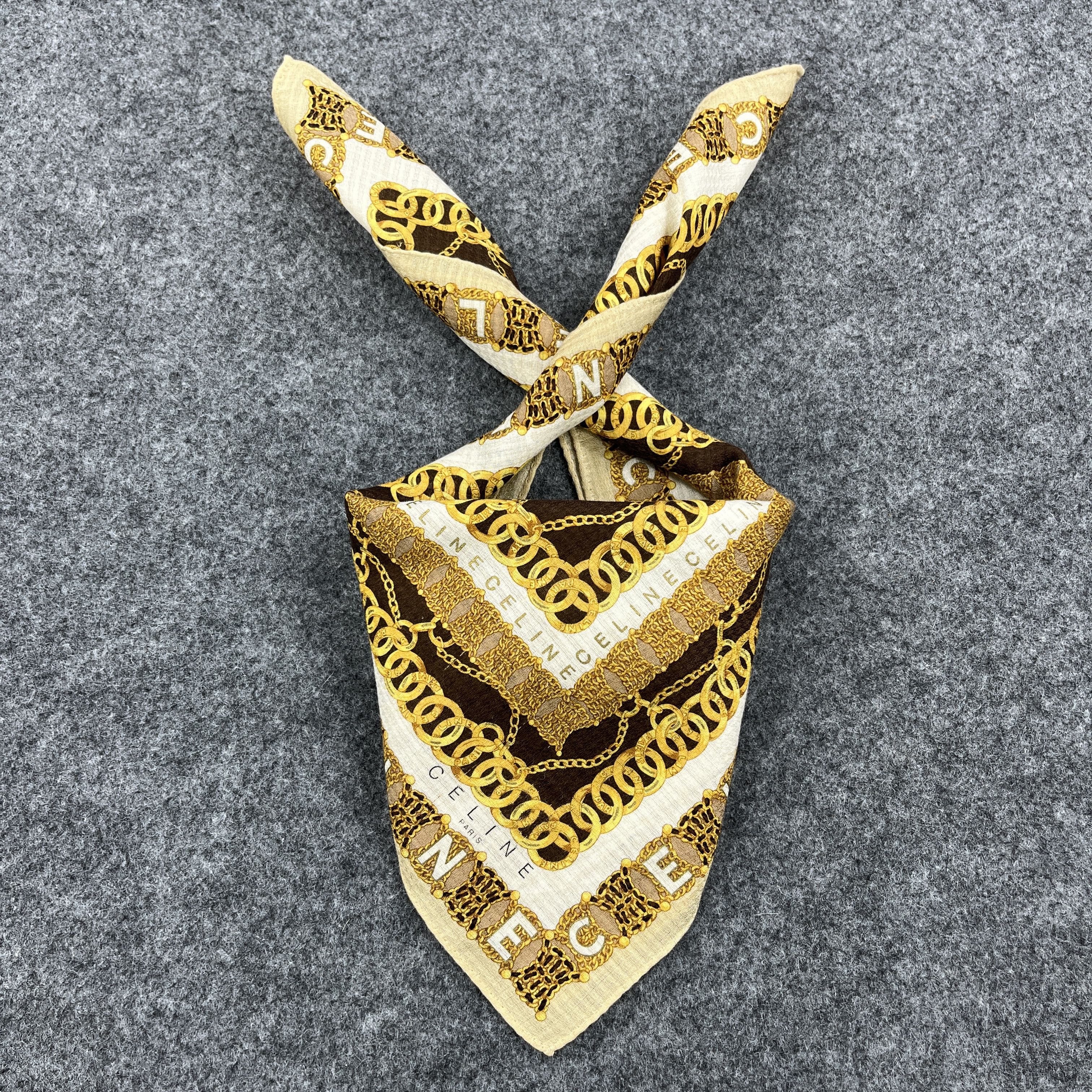 Celine Celine Handkerchief / Bandana / Neckerchief B1095 Size ONE SIZE - 1 Thumbnail
