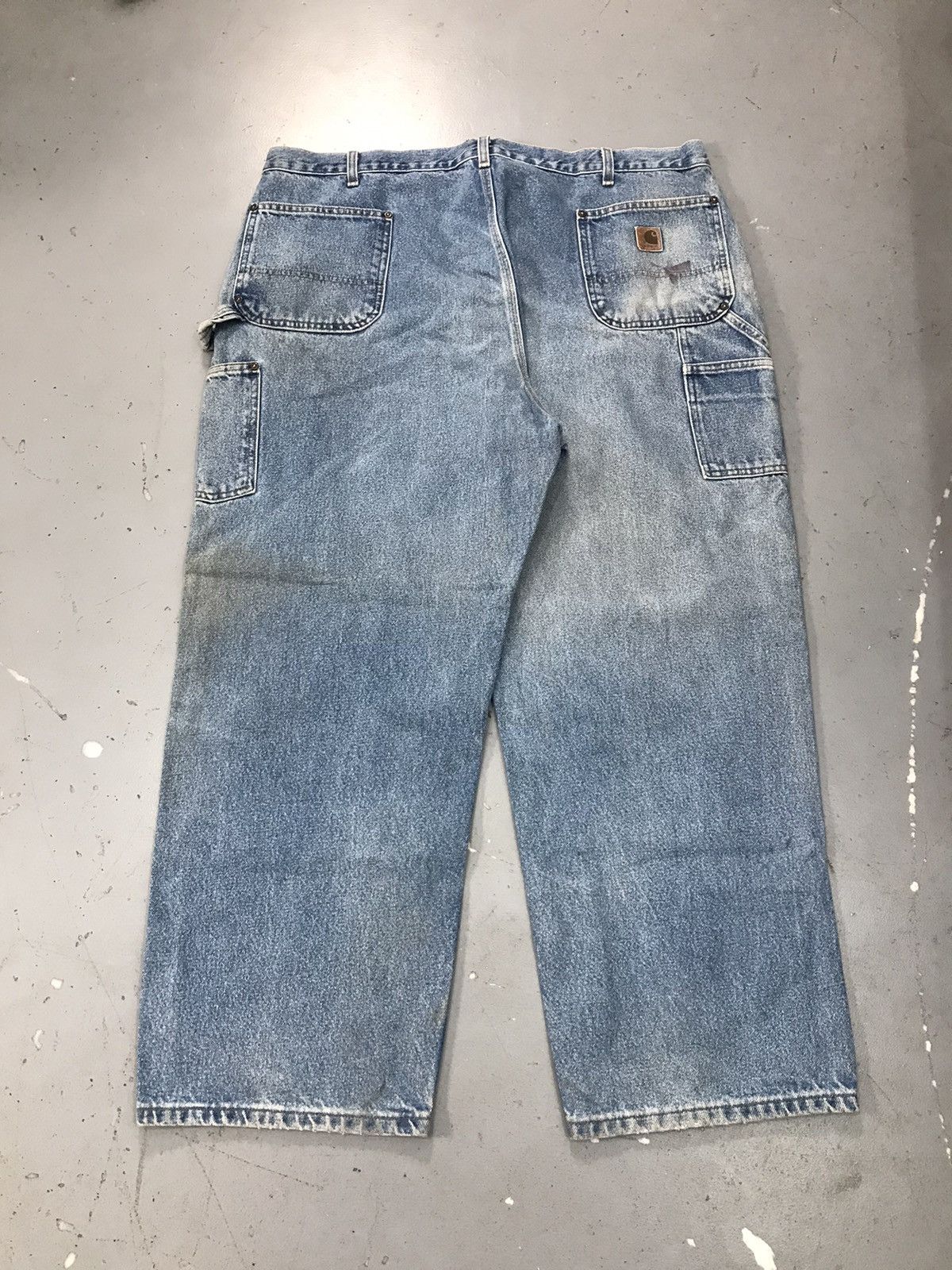 Carhartt × Vintage Vintage Carhartt B73 DST double knee denim Size US 44 / EU 60 - 2 Thumbnail