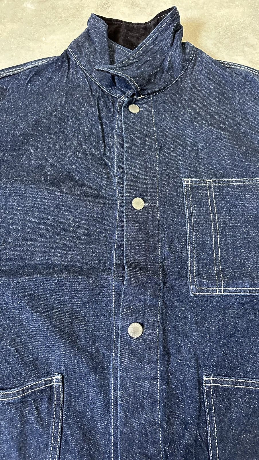 GU VINTAGE GU OUTERWEAR DENIM JACKET Size US XL / EU 56 / 4 - 5 Thumbnail