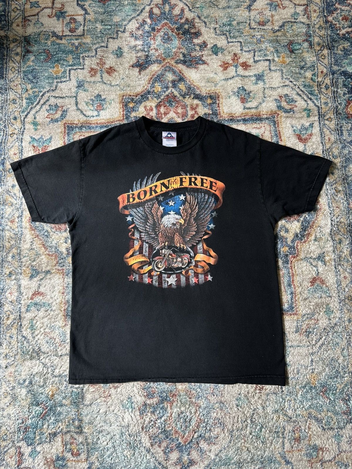 Vintage Vintage USA Eagle Biker T-shirt Large Size US L / EU 52-54 / 3 - 1 Thumbnail
