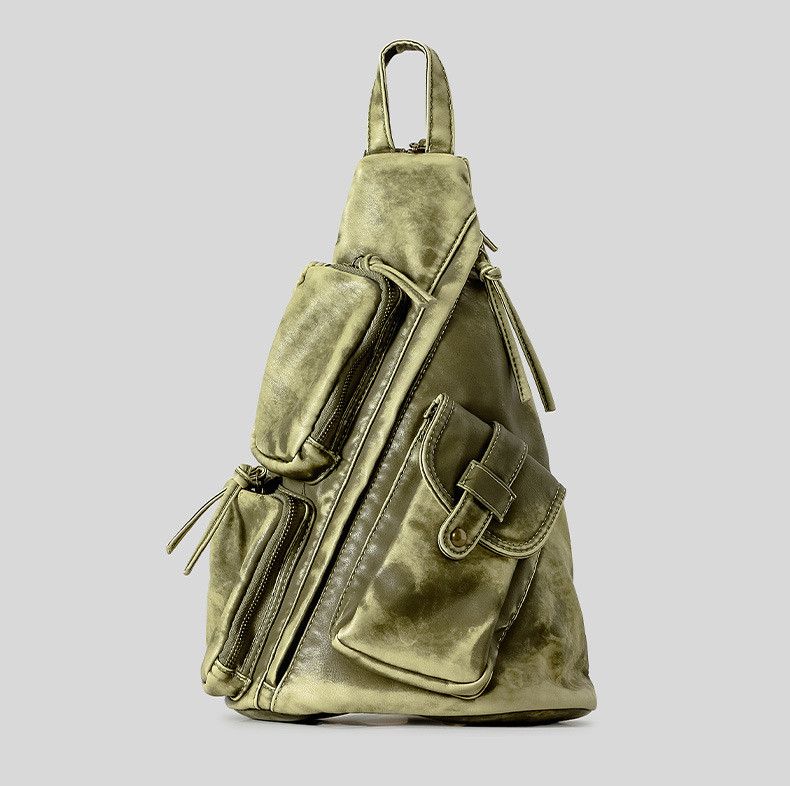 Vintage Vintage Bagpacks and Chestbag PU Leather Tassel Detail Size ONE SIZE - 4 Thumbnail