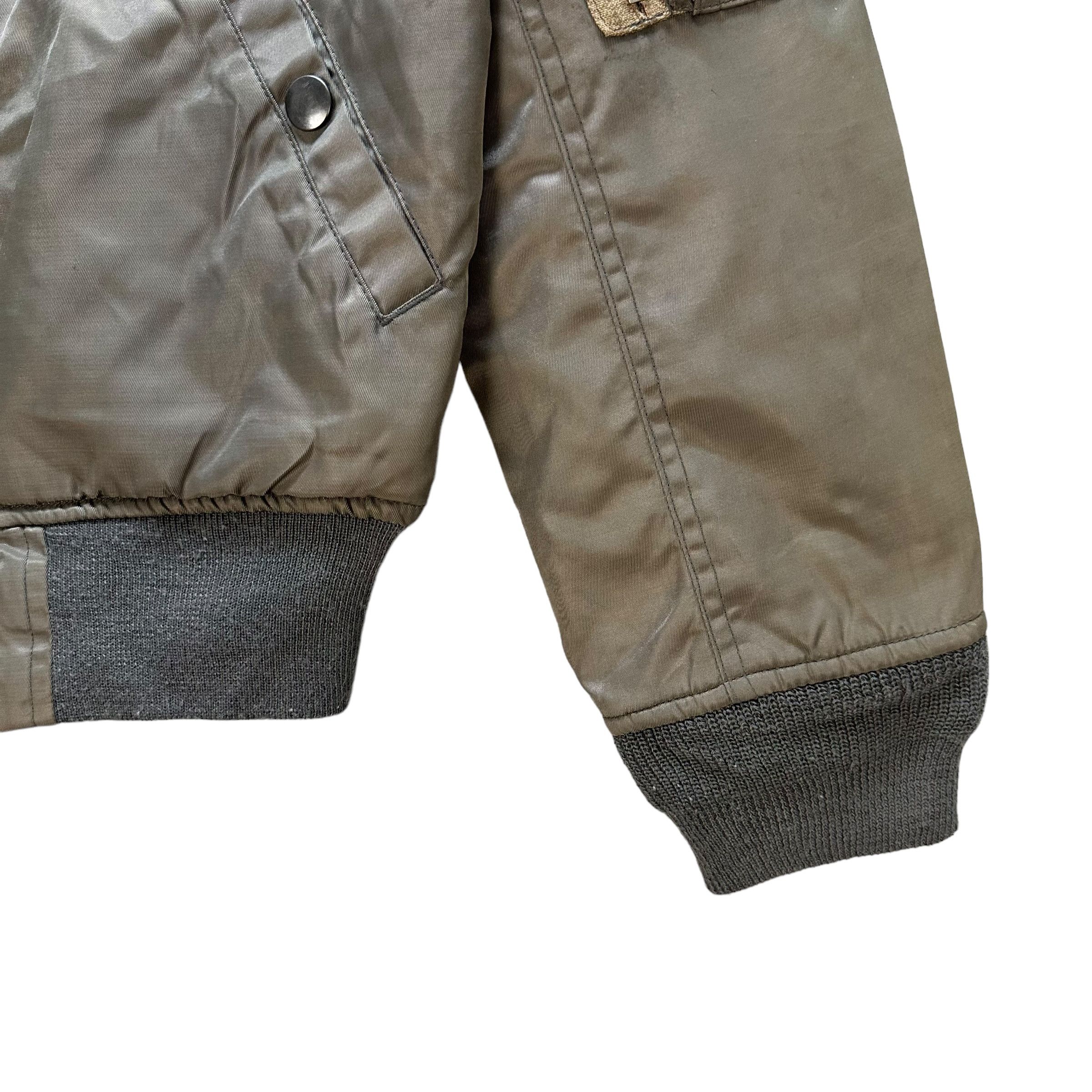 Avirex AVIREX USA Big Logo Junior MA-1 Bomber Jacket #A42-0949 Size US XXS / EU 40 - 9 Thumbnail