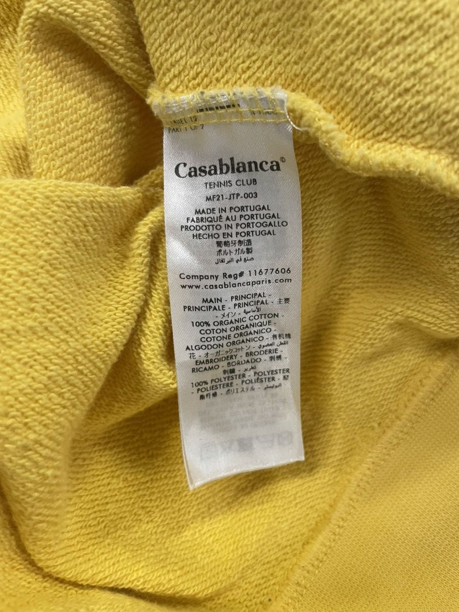 Casablanca Casablanca Racing Icon Yellow Hoodie - Size XL Size US XL / EU 56 / 4 - 9 Thumbnail