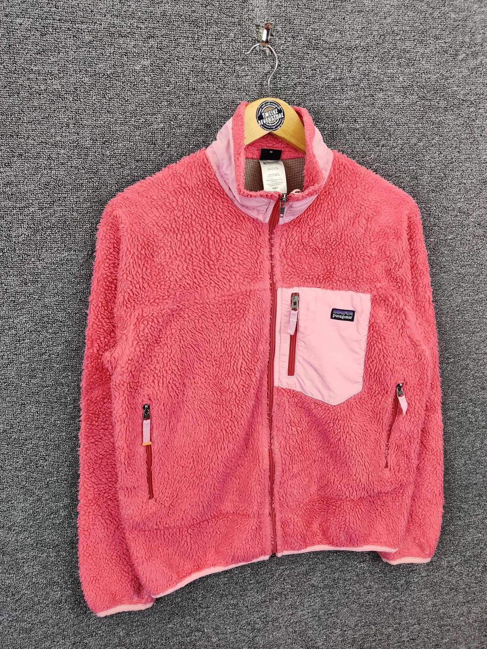 Patagonia Vintage Patagonia Kids Retro Deep Pile Fleece Jacket Size US XL / EU 56 / 4 - 5 Thumbnail