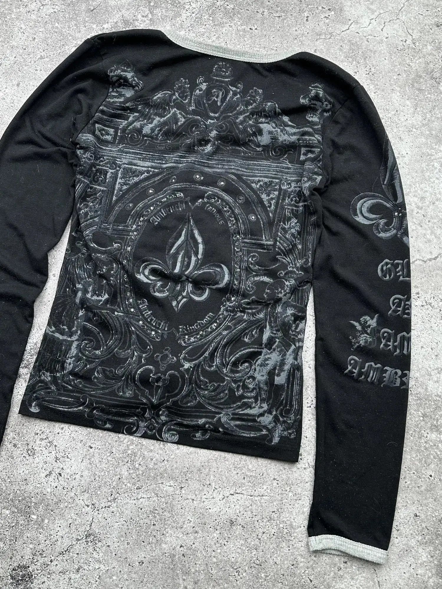 Vintage Vintage Printed Long Sleeve C557(V144) Size S / US 4 / IT 40 - 7 Thumbnail