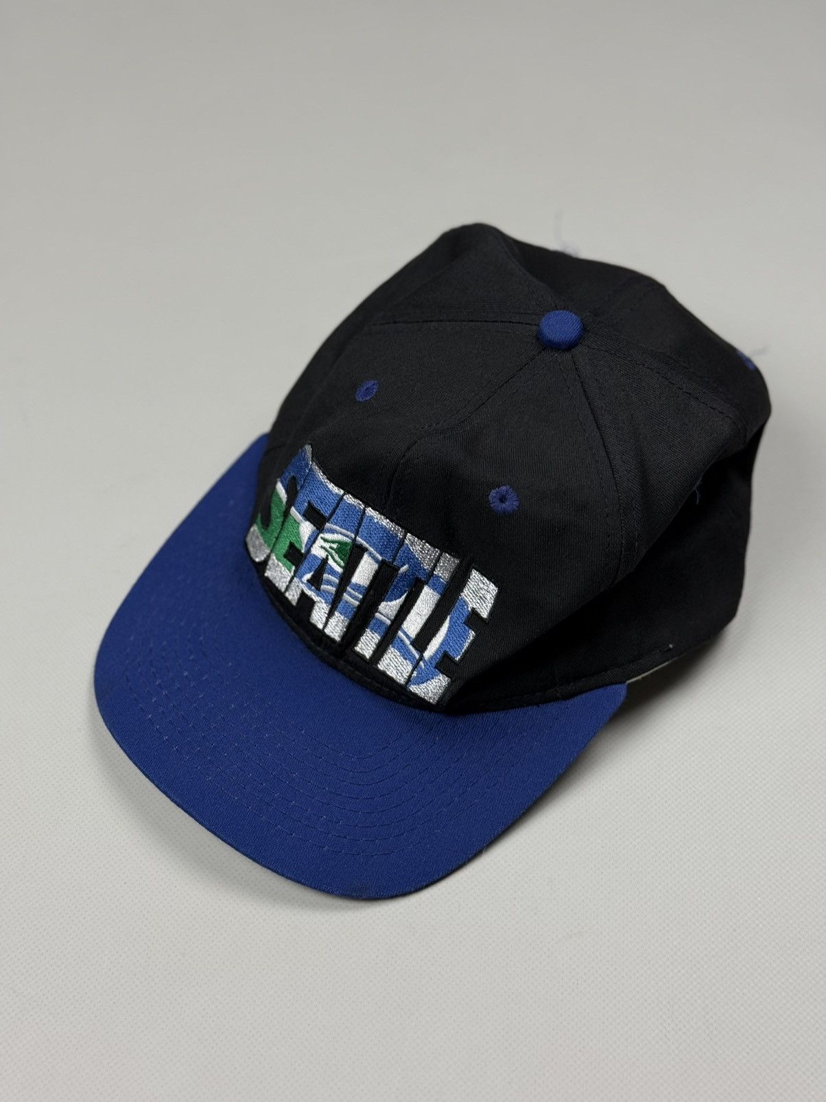NFL Vintage Seattle Seahawks NFL Cap Hat One Size Size ONE SIZE - 7 Thumbnail