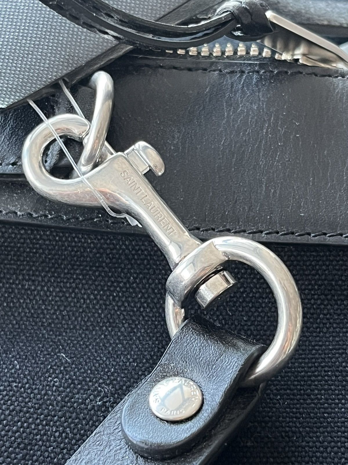Saint Laurent Paris Rare Saint Laurent $2K Super Runway ID Convertible Bag XL Size ONE SIZE - 8 Thumbnail